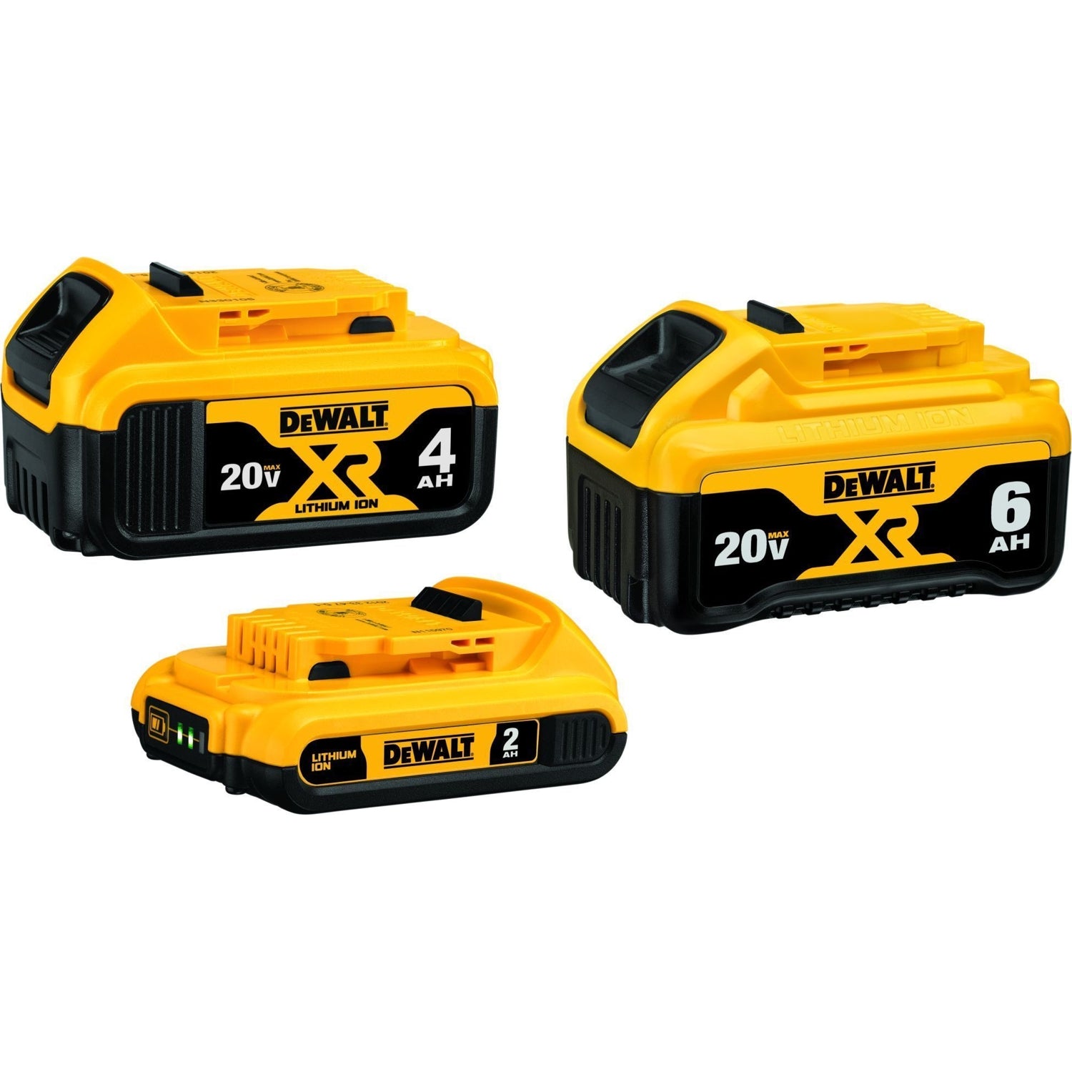 DeWalt DCB346-3 20V MAX 3-Piece Lithium-Ion Battery Starter Set