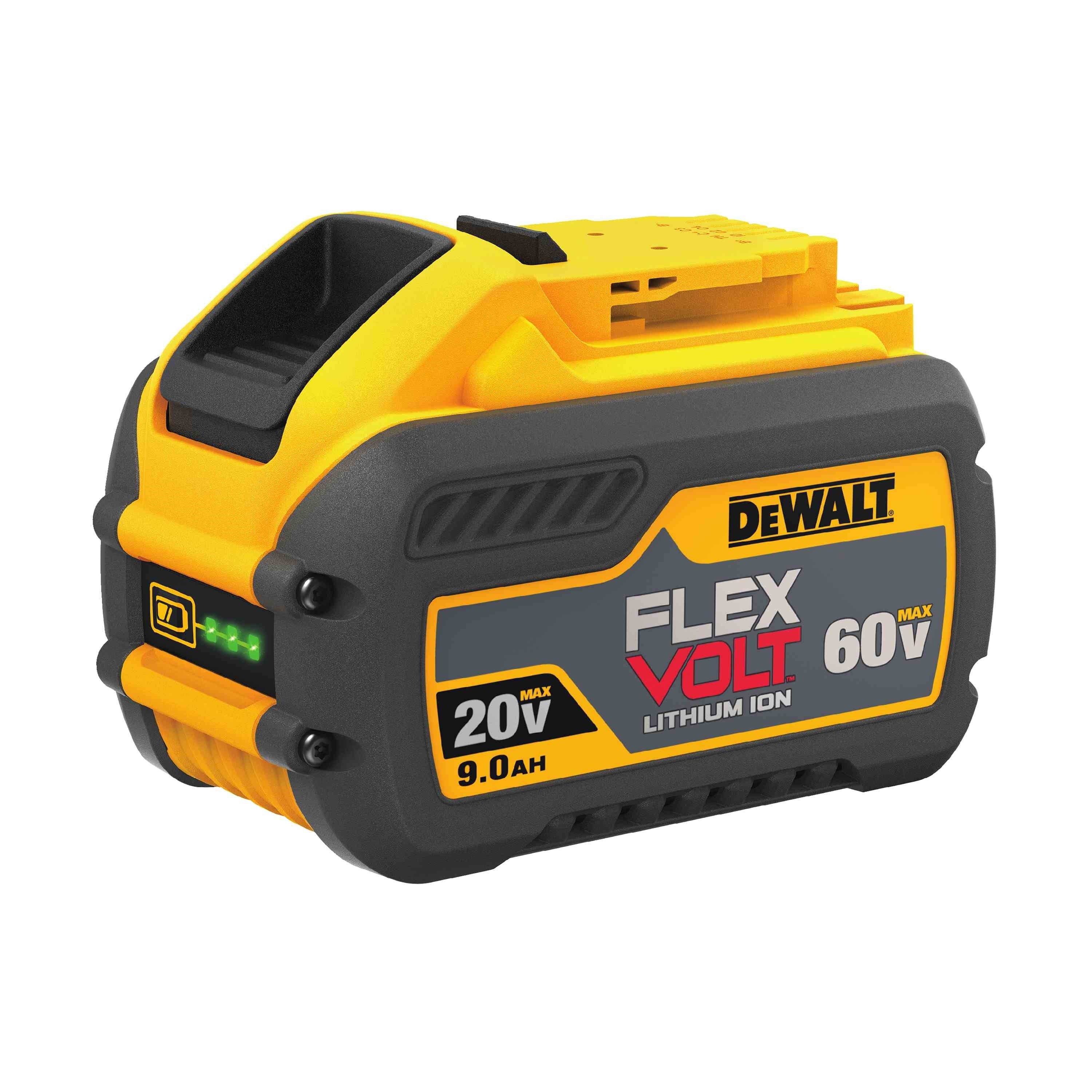 DeWalt 60V MAX 7 in. - 9 in. Large Angle Grinder with 20V/60V MAX FlexVolt 9.0Ah Battery
