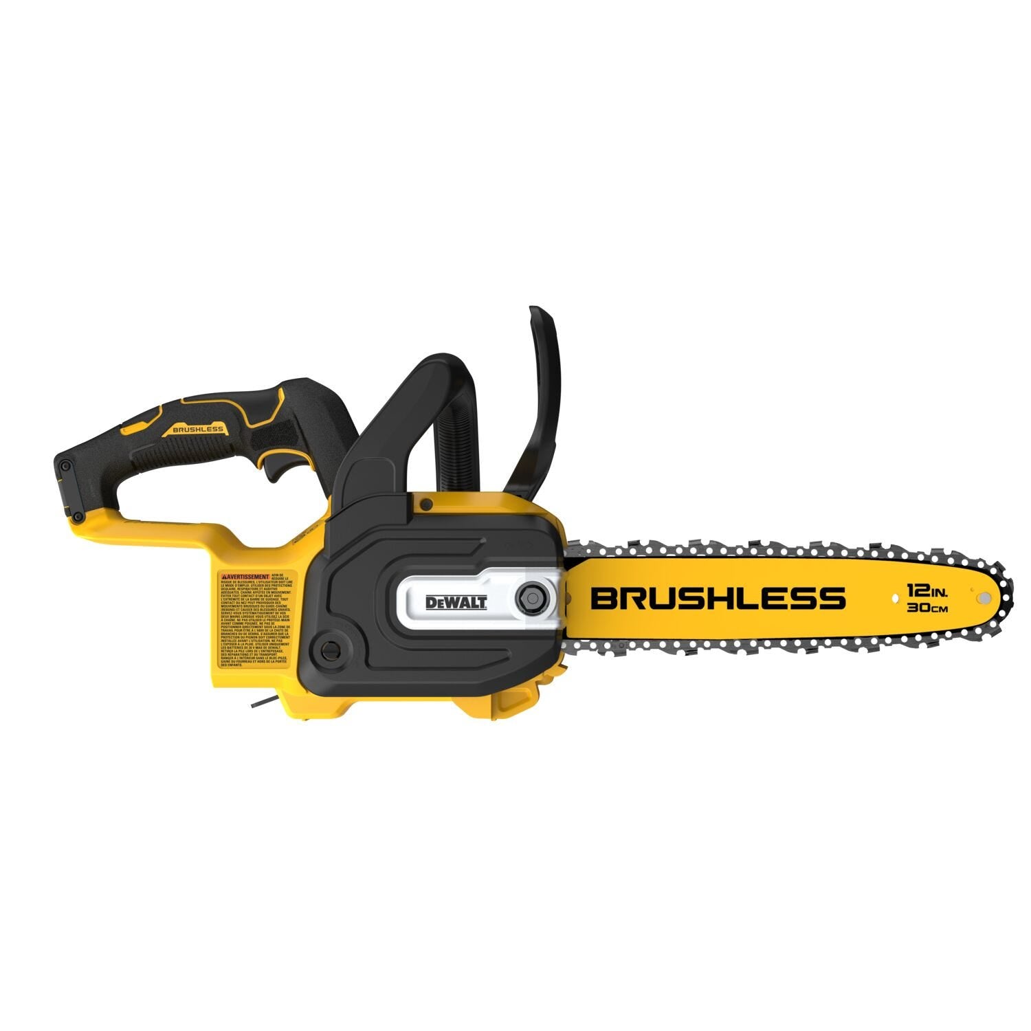 DeWalt DCCS621B 20V MAX* Compact 12 in. Brushless Cordless Chainsaw, Tool Only