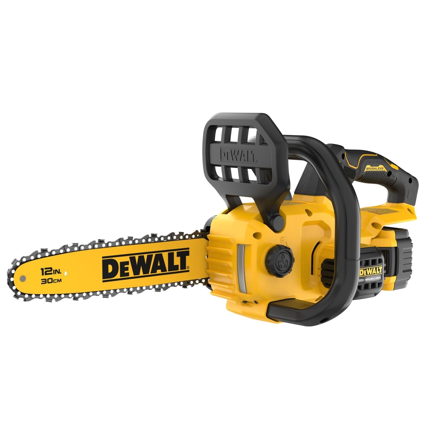 DeWalt DCCS621P1 20V MAX* Compact Brushless 12 in. Chainsaw 5.0Ah Kit