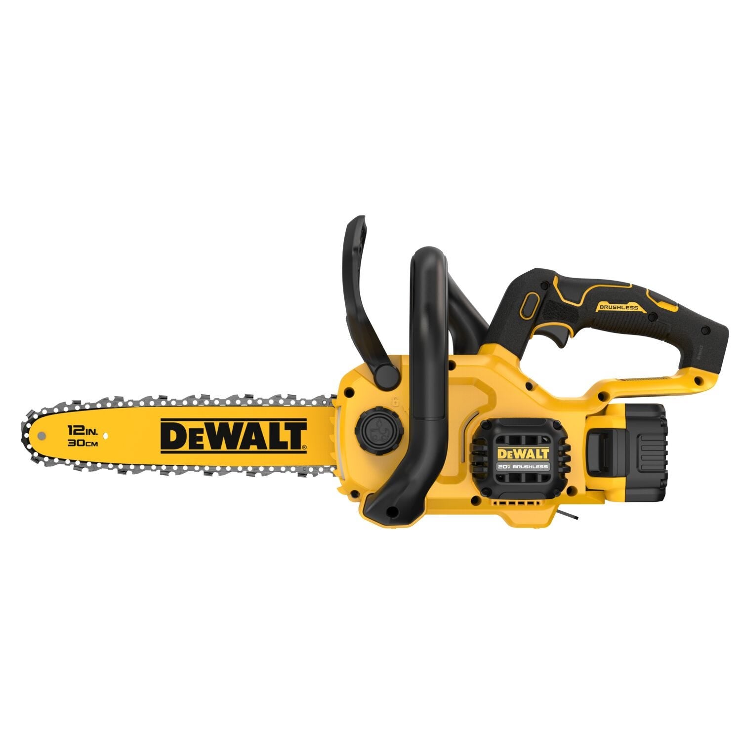 DeWalt DCCS621P1 20V MAX* Compact Brushless 12 in. Chainsaw 5.0Ah Kit