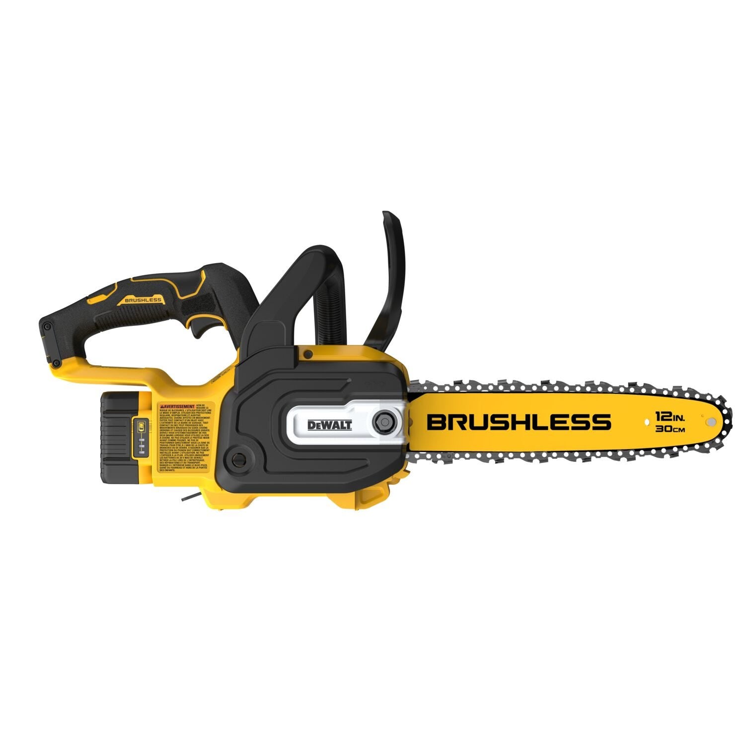 DeWalt DCCS621P1 20V MAX* Compact Brushless 12 in. Chainsaw 5.0Ah Kit