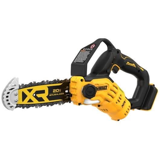 DeWalt 20V MAX XR Brushless 8 in. Chainsaw (Tool Only) with Replacement Chain