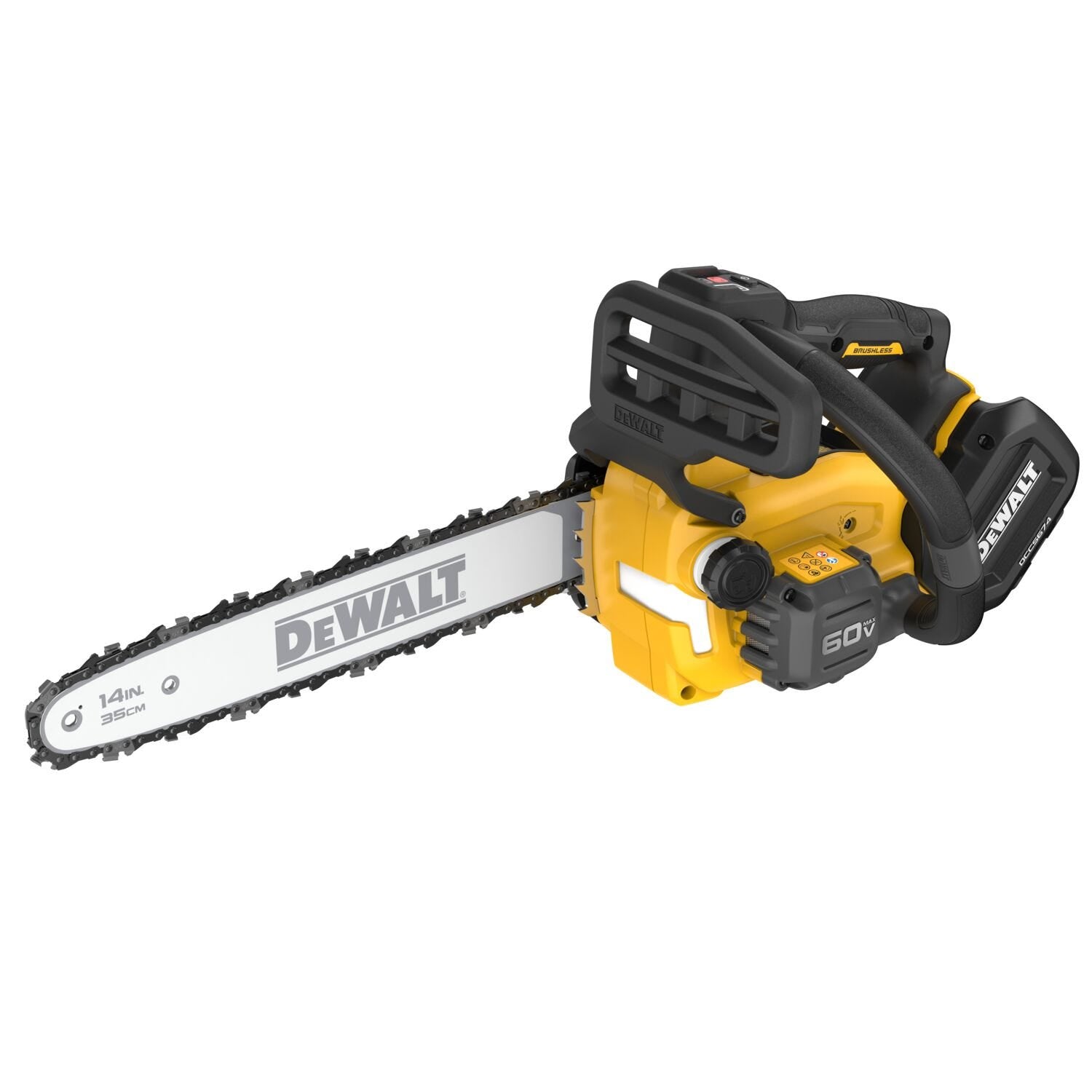 DeWalt DCCS674B FLEXVOLT 20V/60V MAX Brushless 14 in. Chainsaw, Tool Only