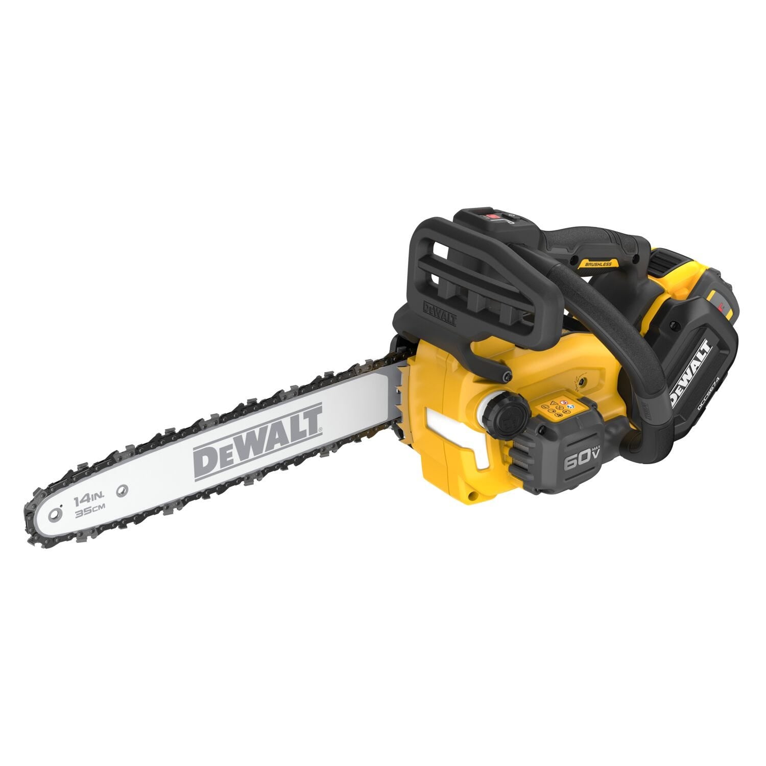 DeWalt DCCS674X2 FLEXVOLT 20V/60V MAX Brushless 14 in. Chainsaw 9.0Ah Kit