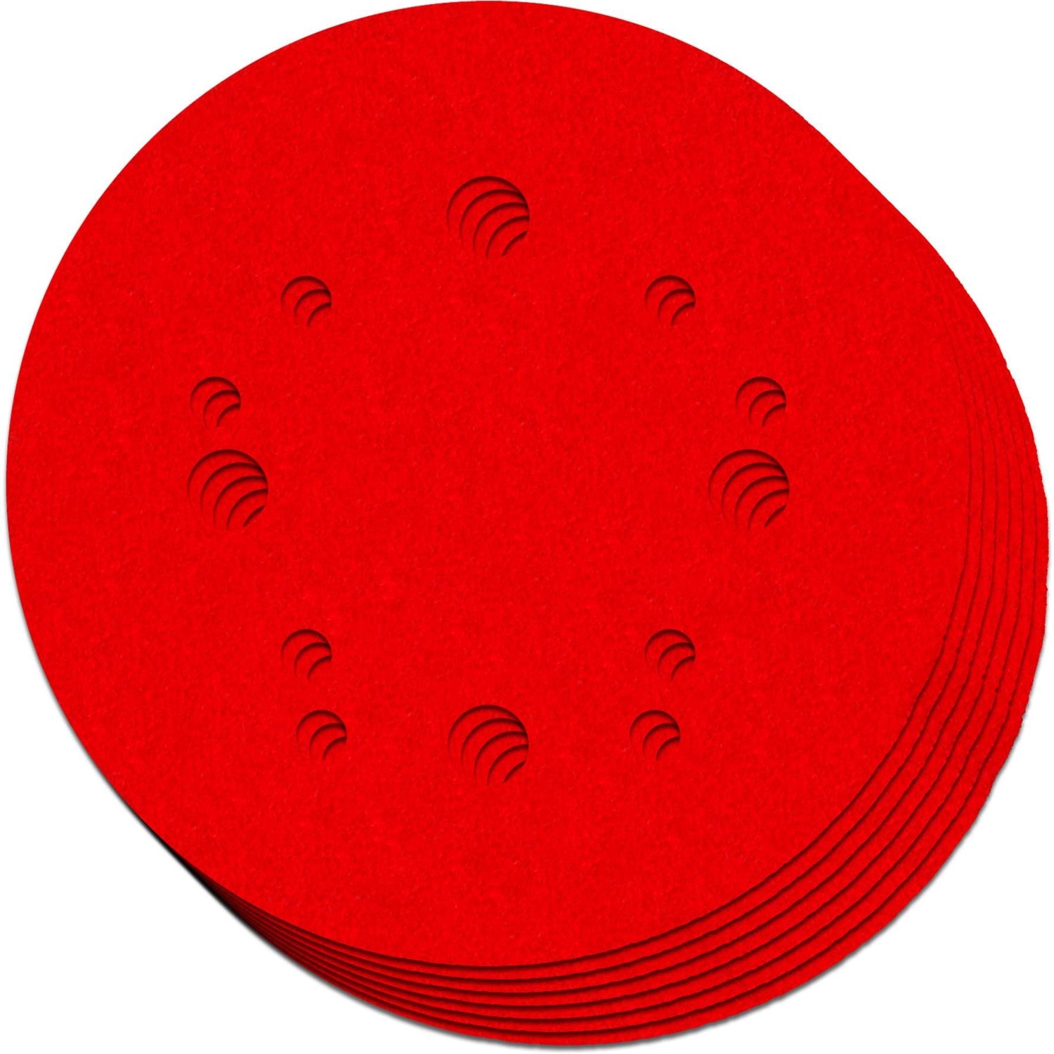 Diablo DCD050VFNH07G 5" Sandpaper Hook & Loop, 80-220 Grit, 7-Pack