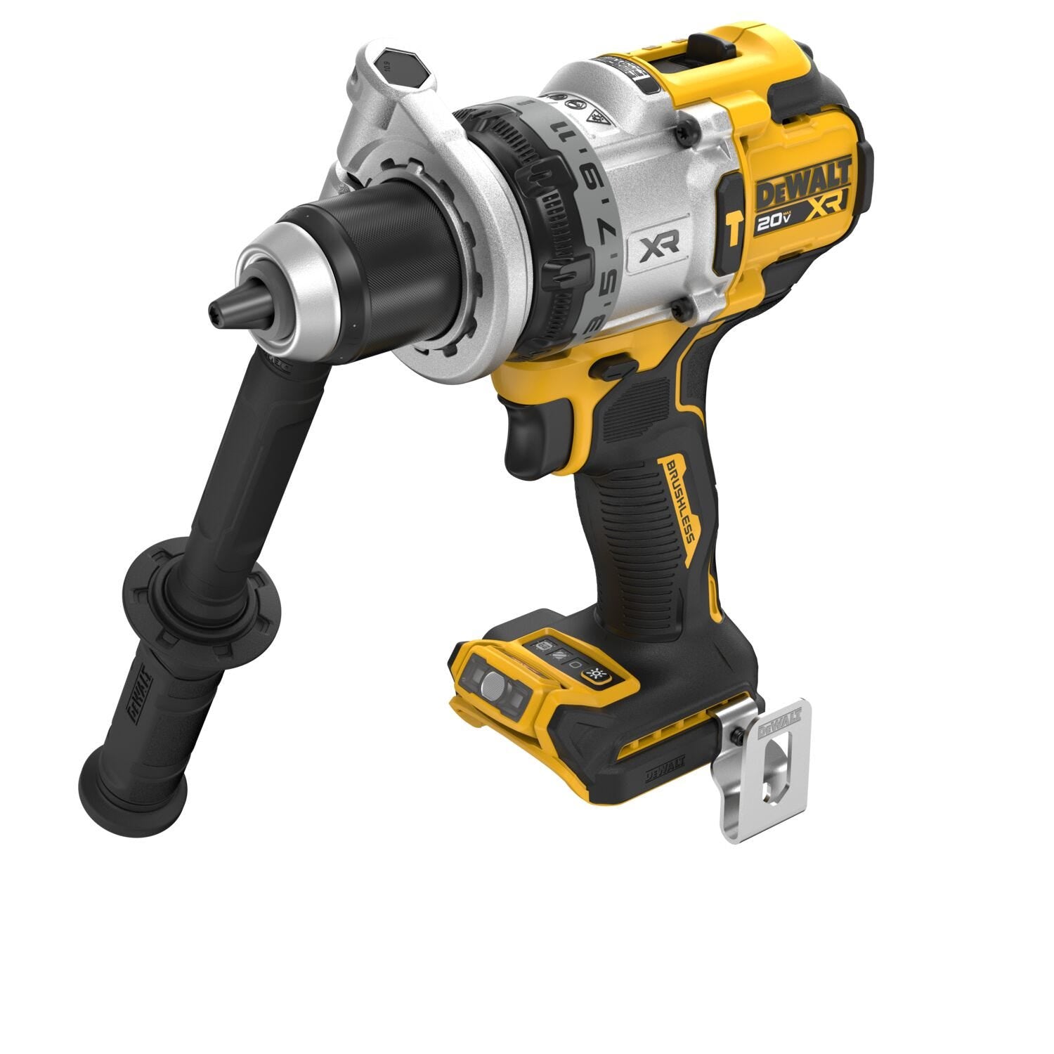 DeWalt DCD1007B 20V MAX XR Brushless 3-Speed 1/2 in. Hammer Drill, Tool Only