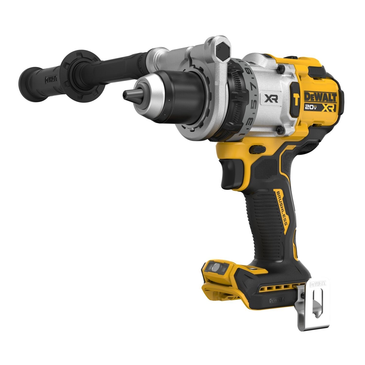 DeWalt DCD1007B 20V MAX XR Brushless 3-Speed 1/2 in. Hammer Drill, Tool Only
