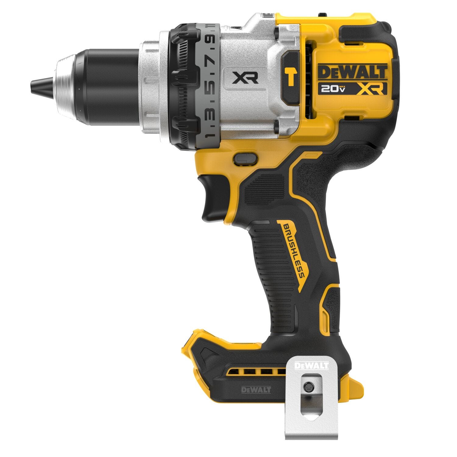 DeWalt DCD1007B 20V MAX XR Brushless 3-Speed 1/2 in. Hammer Drill, Tool Only