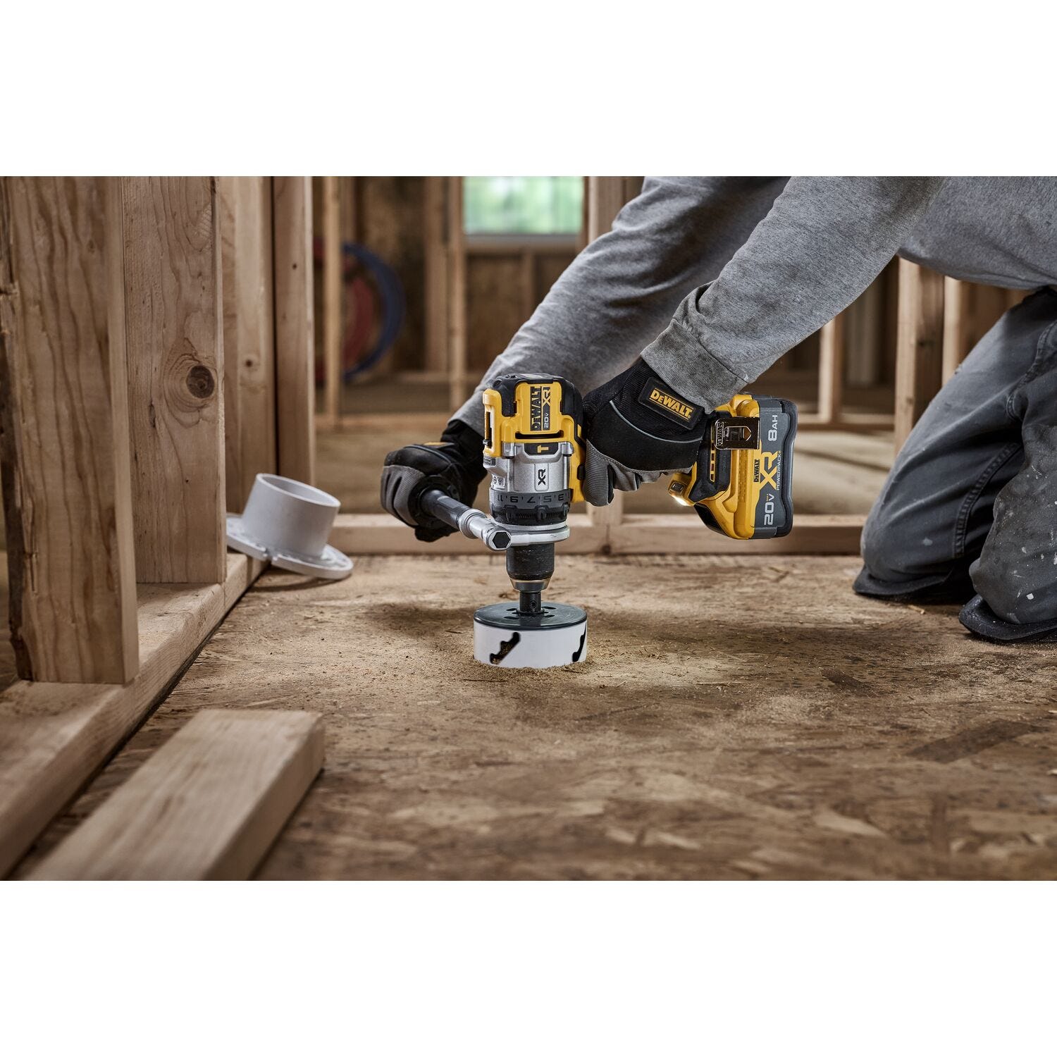 DeWalt DCD1007B 20V MAX XR Brushless 3-Speed 1/2 in. Hammer Drill, Tool Only