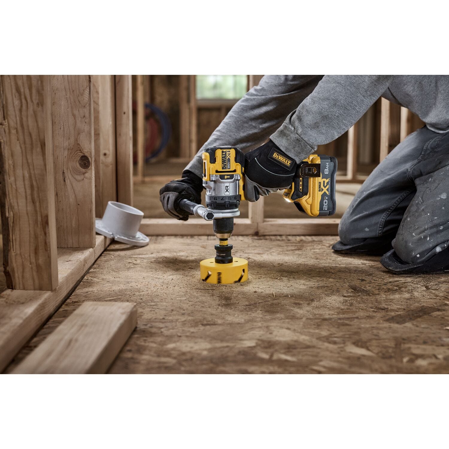 DeWalt DCD1007B 20V MAX XR Brushless 3-Speed 1/2 in. Hammer Drill, Tool Only