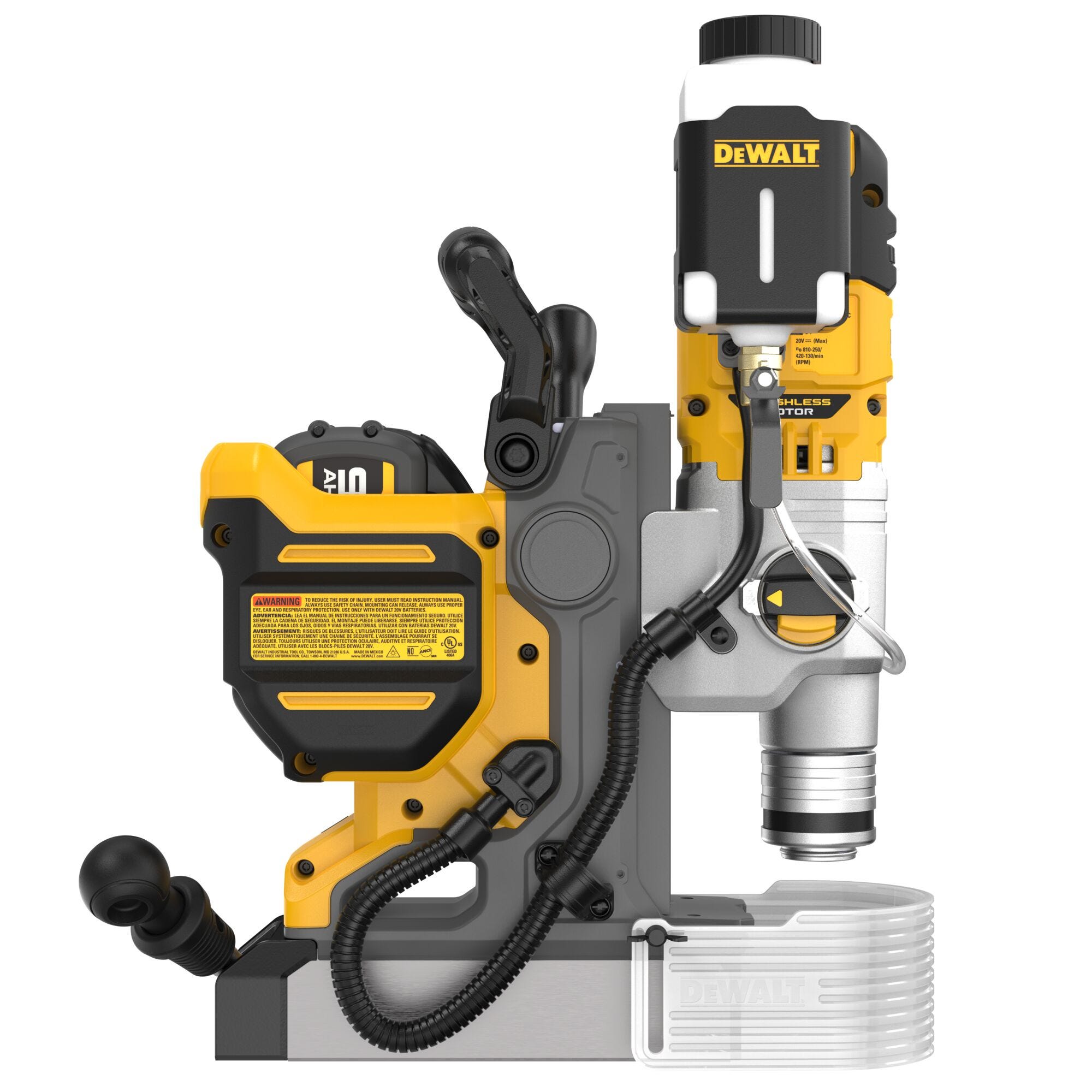 DeWalt DCD1624GX2 20V MAX XR Brushless 2 in. Magnetic Drill Press 9.0Ah Kit