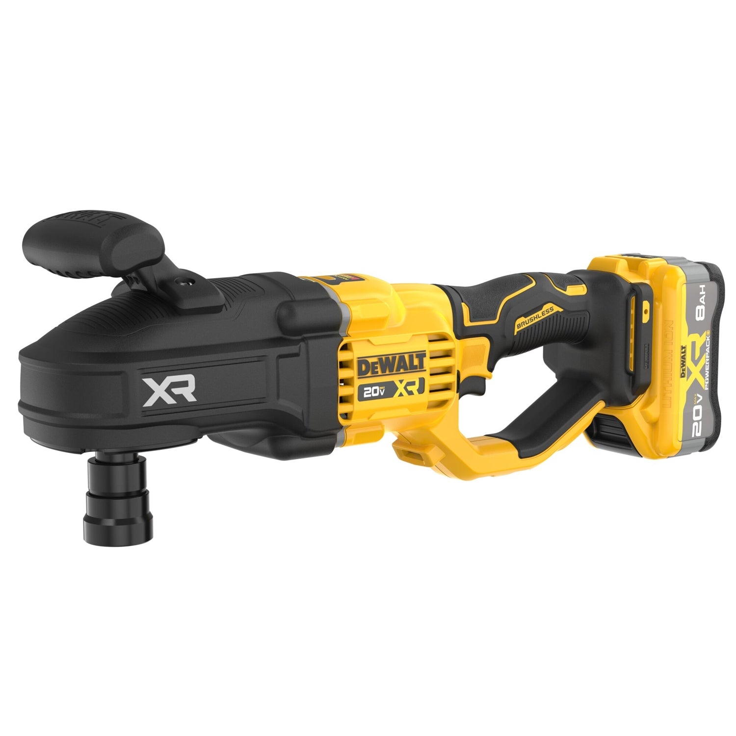 DeWalt DCD447WW1 20V MAX XR Compact Brushless 7/16 in. Quick Change Stud & Joist Drill POWERPACK 8.0Ah Kit