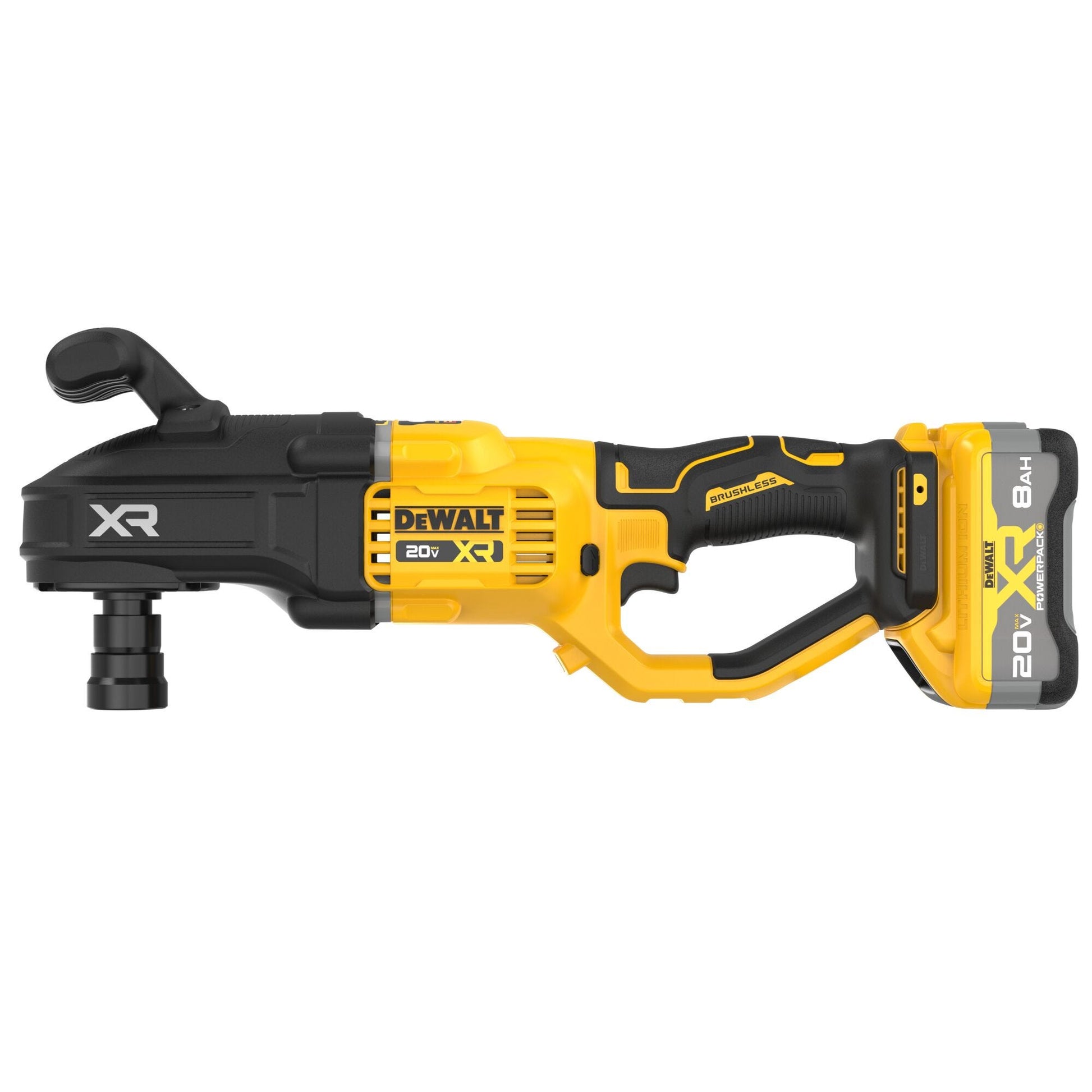 DeWalt DCD447WW1 20V MAX XR Compact Brushless 7/16 in. Quick Change Stud & Joist Drill POWERPACK 8.0Ah Kit