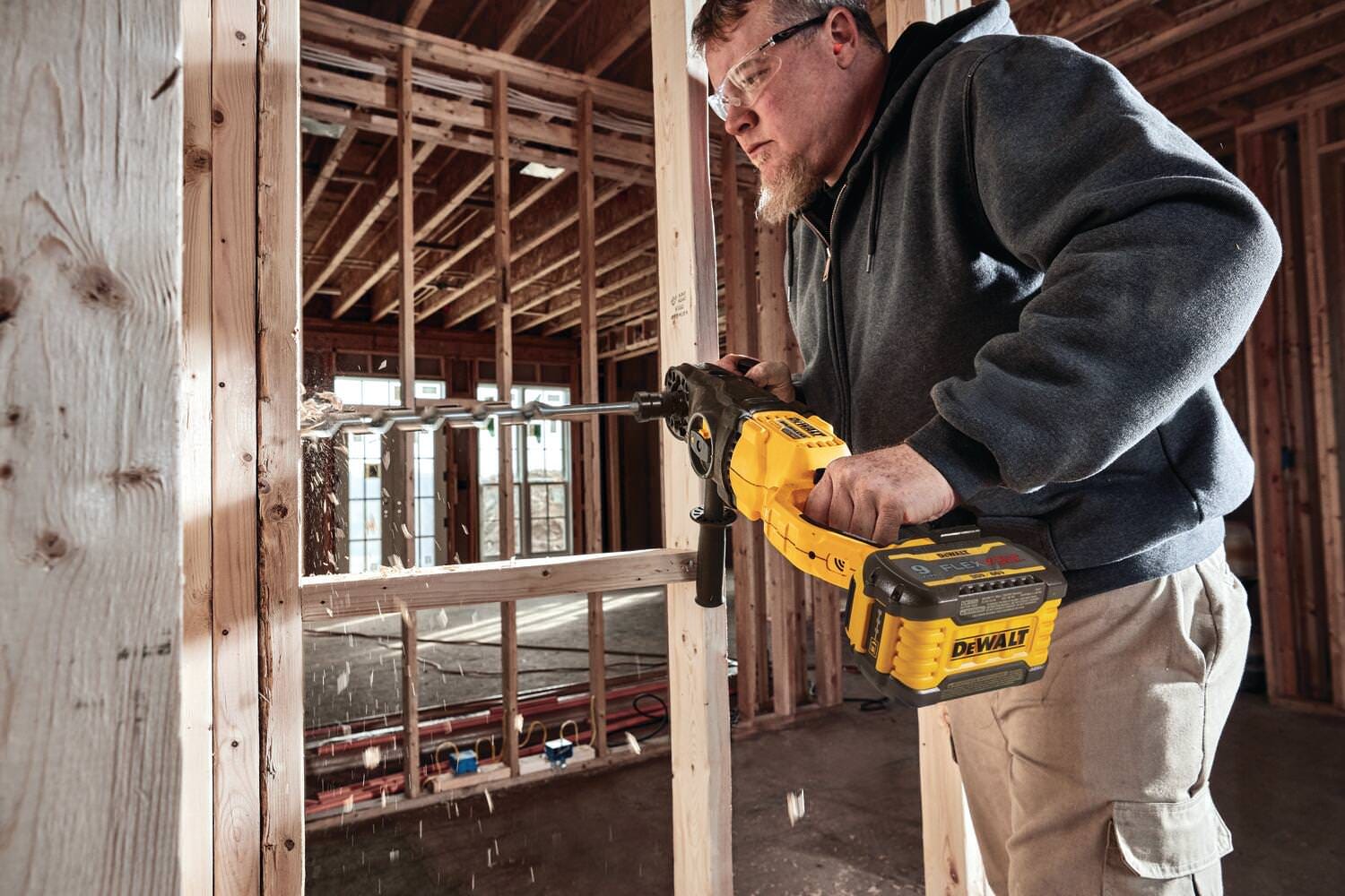 DeWalt DCD471B 60V MAX Brushless Cordless Quick-Change Stud and Joist Drill with E-Clutch System, Tool Only