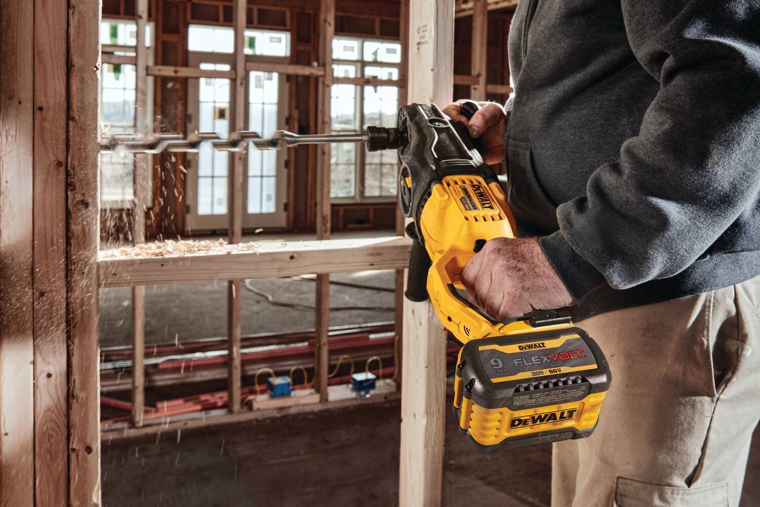 DeWalt DCD471B 60V MAX Brushless Cordless Quick-Change Stud and Joist Drill with E-Clutch System, Tool Only