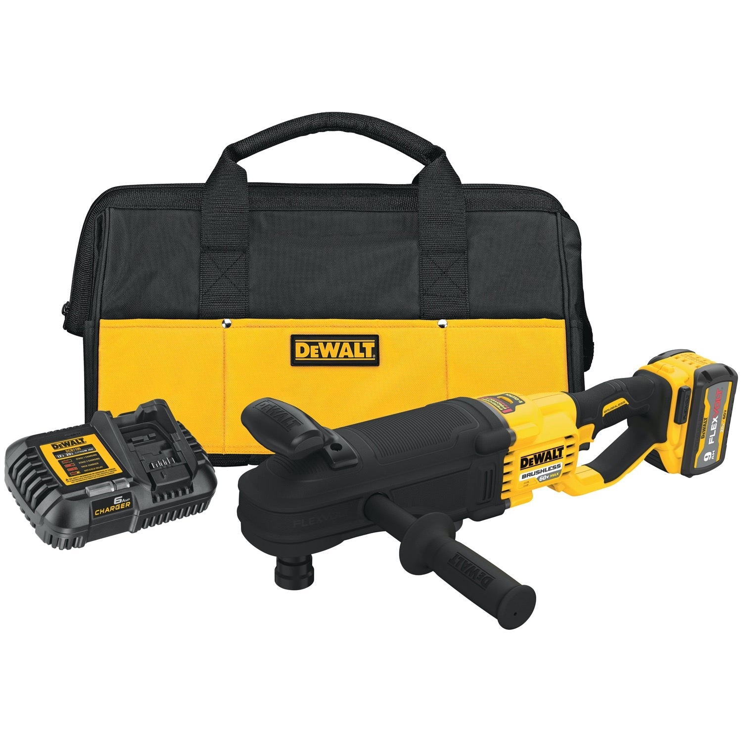 DeWalt DCD471X1 60V MAX Quick Change Stud and Joist Drill 3.0Ah Kit