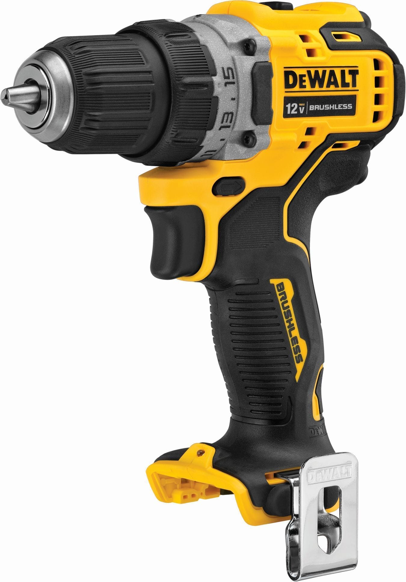 DEWALT DCD701B XTREME 12V MAX Brushless 3/8-in. Cordless Drill/Driver, Tool Only