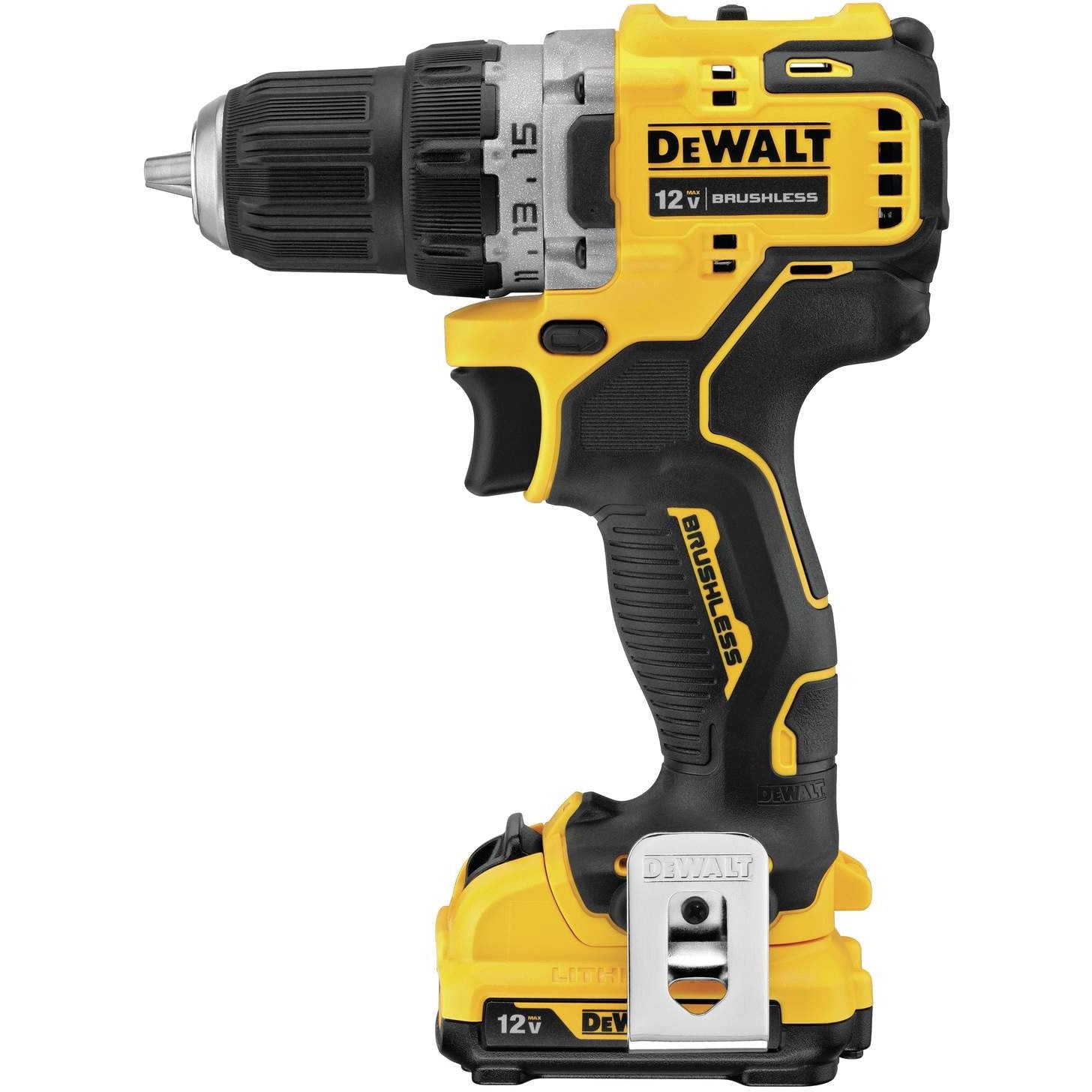 DeWALT DCD701F2 XTREME 12V MAX Brushless 3/8-inch Cordless Drill/Driver 2.0Ah Kit