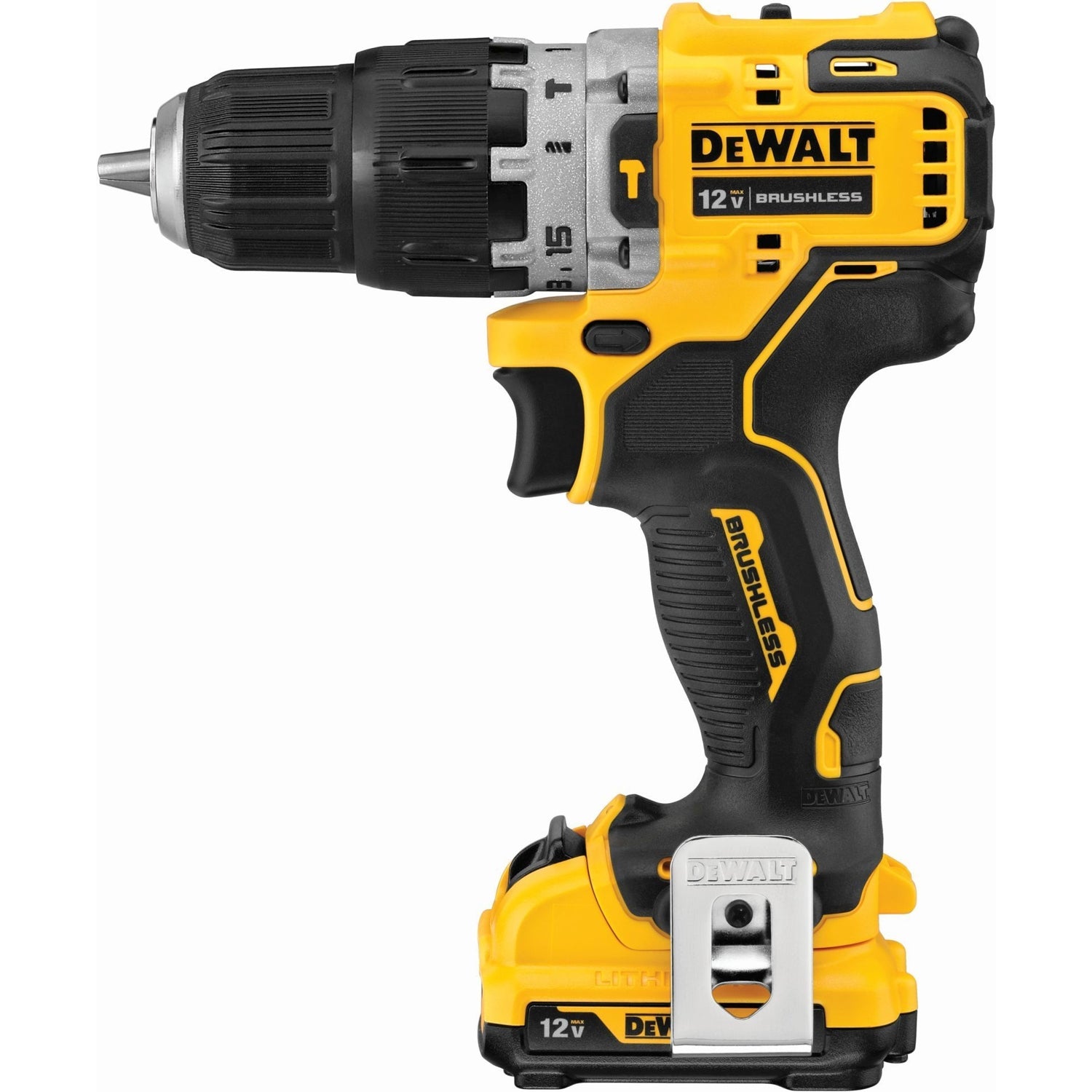 DEWALT DCD706F2 XTREME 12V MAX Brushless 3/8-in. Cordless Hammer Drill Kit