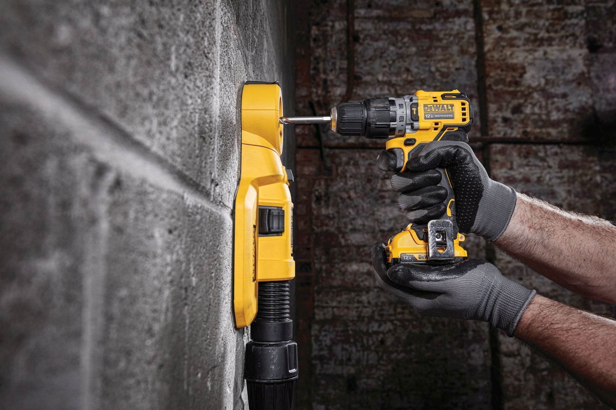 DEWALT DCD706F2 XTREME 12V MAX Brushless 3/8-in. Cordless Hammer Drill Kit