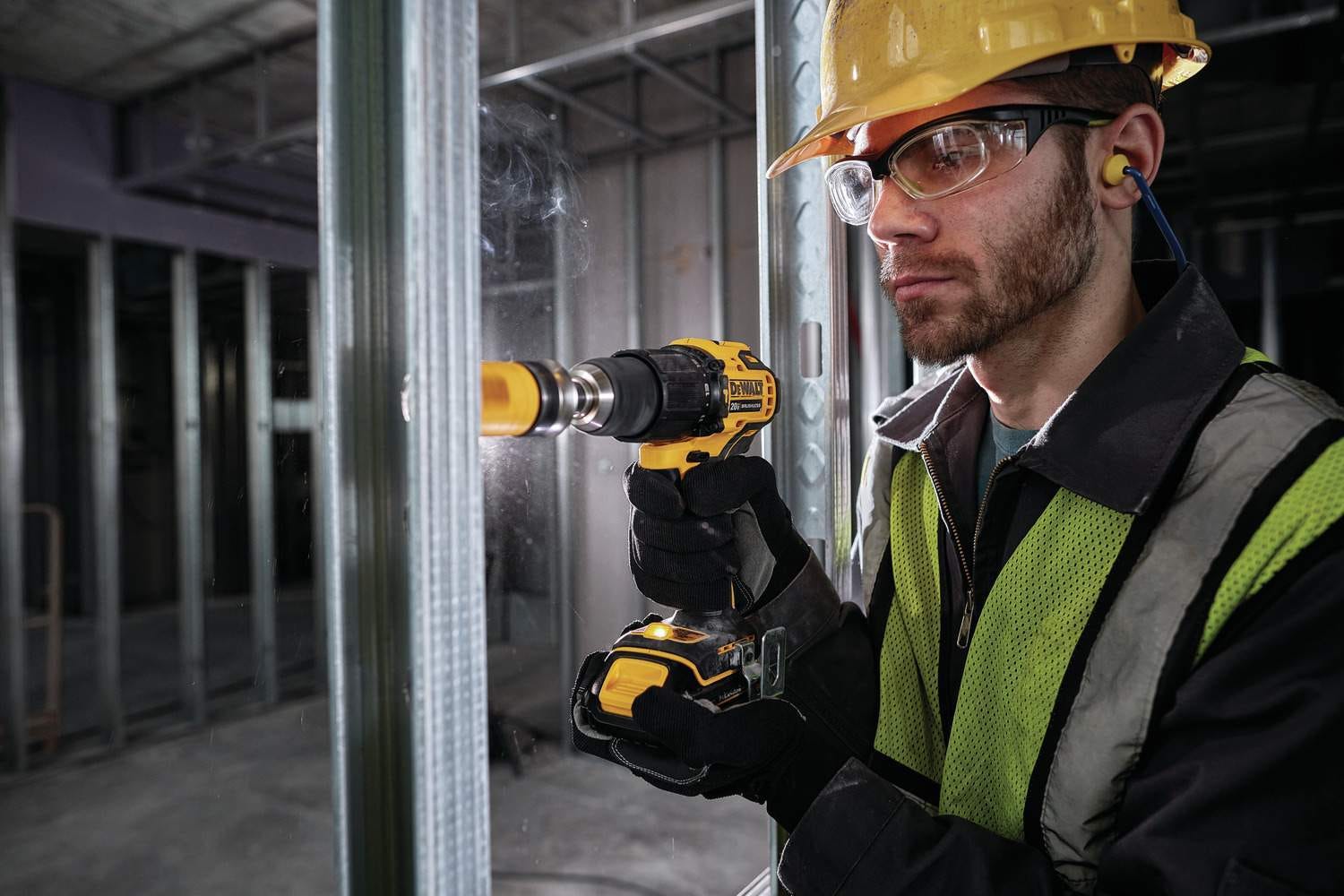 DeWalt DCD709B Atomic 20V MAX Brushless Compact Cordless 1/2-inch Hammer Drill/Driver, Tool Only
