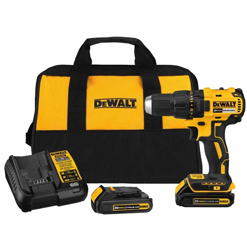 Dewalt DCD777C2 20V MAX Compact Brushless Drill / Driver 1.3Ah Kit