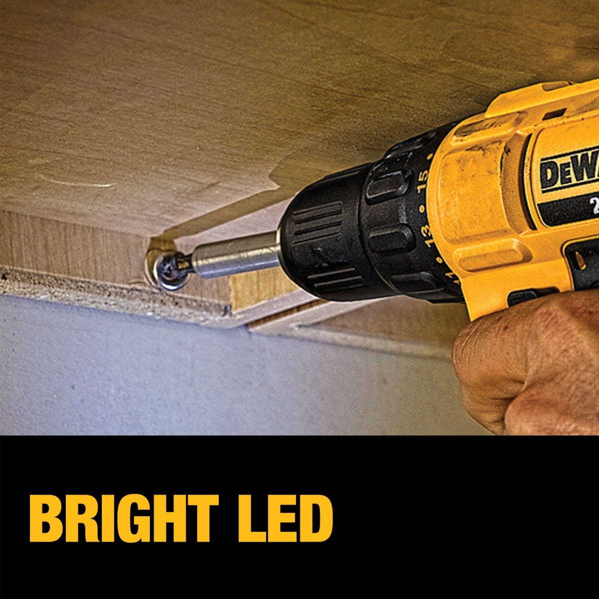 DEWALT DCD778E1 20V MAX* Brushless 1/2 in. Hammer Drill/Driver PowerStack Kit