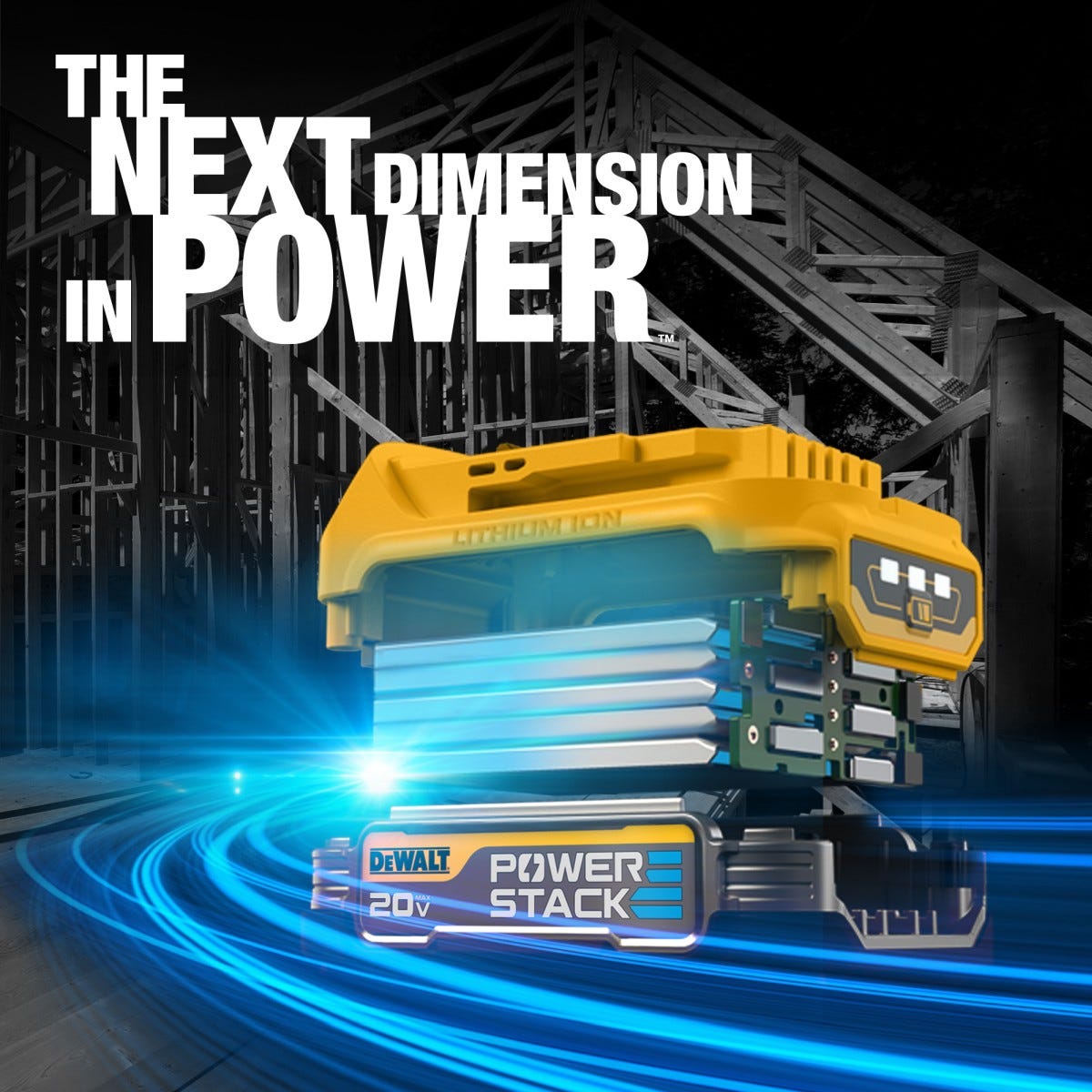 DEWALT DCD778E1 20V MAX* Brushless 1/2 in. Hammer Drill/Driver PowerStack Kit
