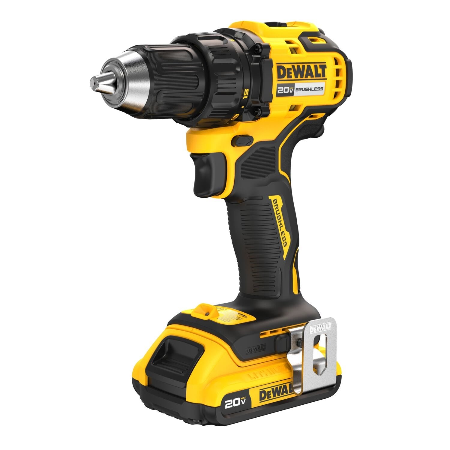DeWalt DCD793D1 20V MAX Brushless 1/2 in. Drill Driver 2.0Ah Kit