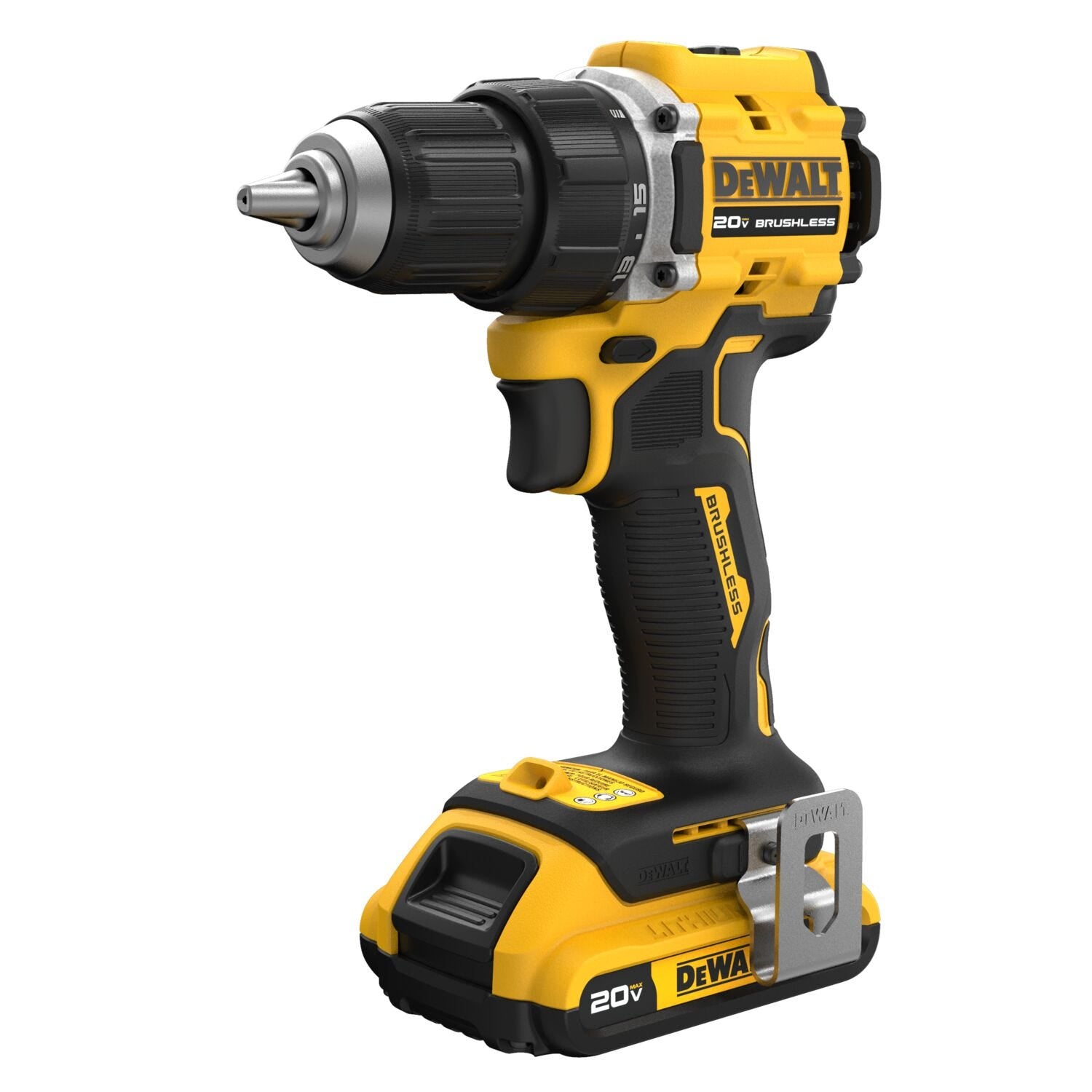 DeWalt DCD794D1 ATOMIC COMPACT SERIES 20V MAX Brushless 1/2 in. Drill Driver 2.0Ah Kit