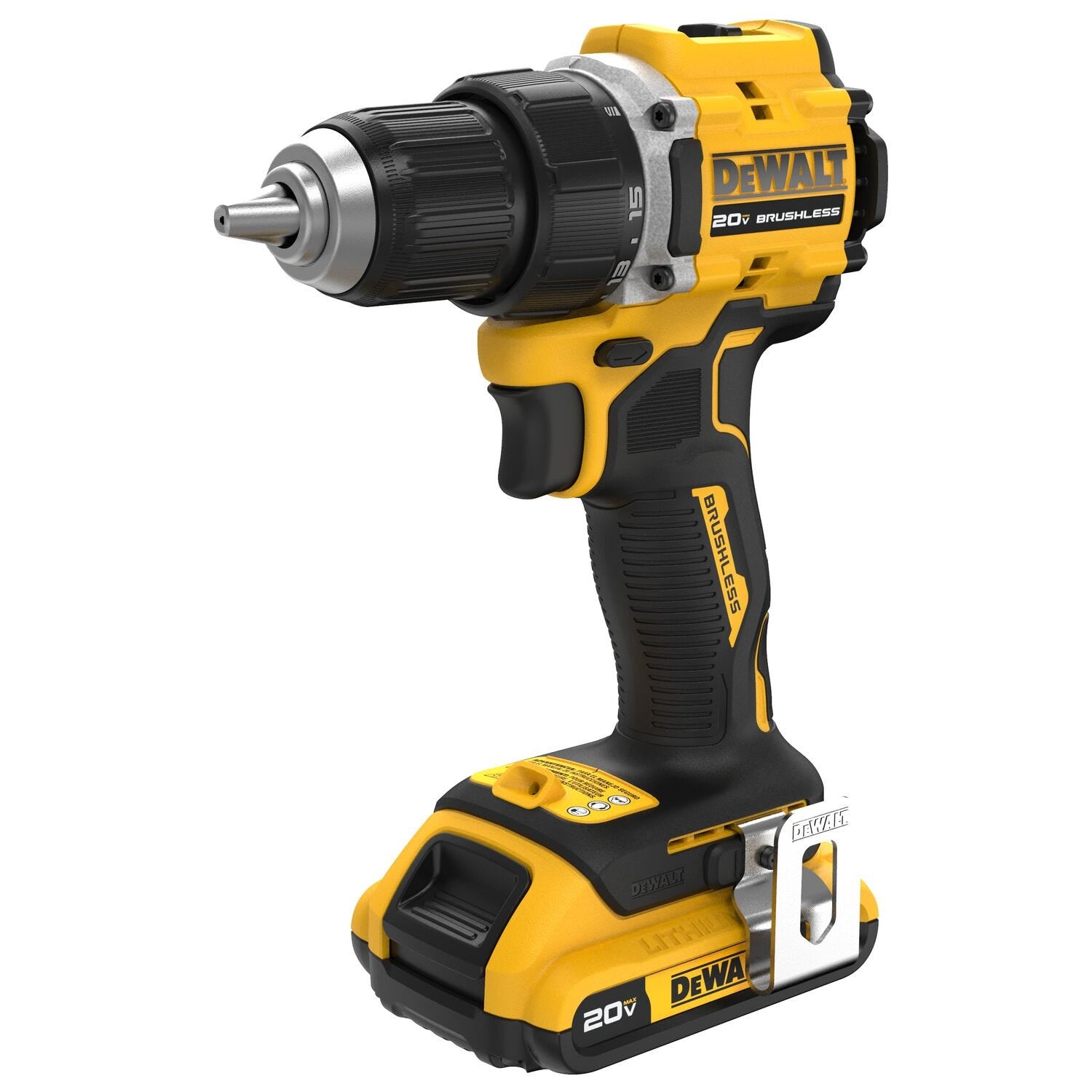 DeWalt DCD794D1 ATOMIC COMPACT SERIES 20V MAX Brushless 1/2 in. Drill Driver 2.0Ah Kit