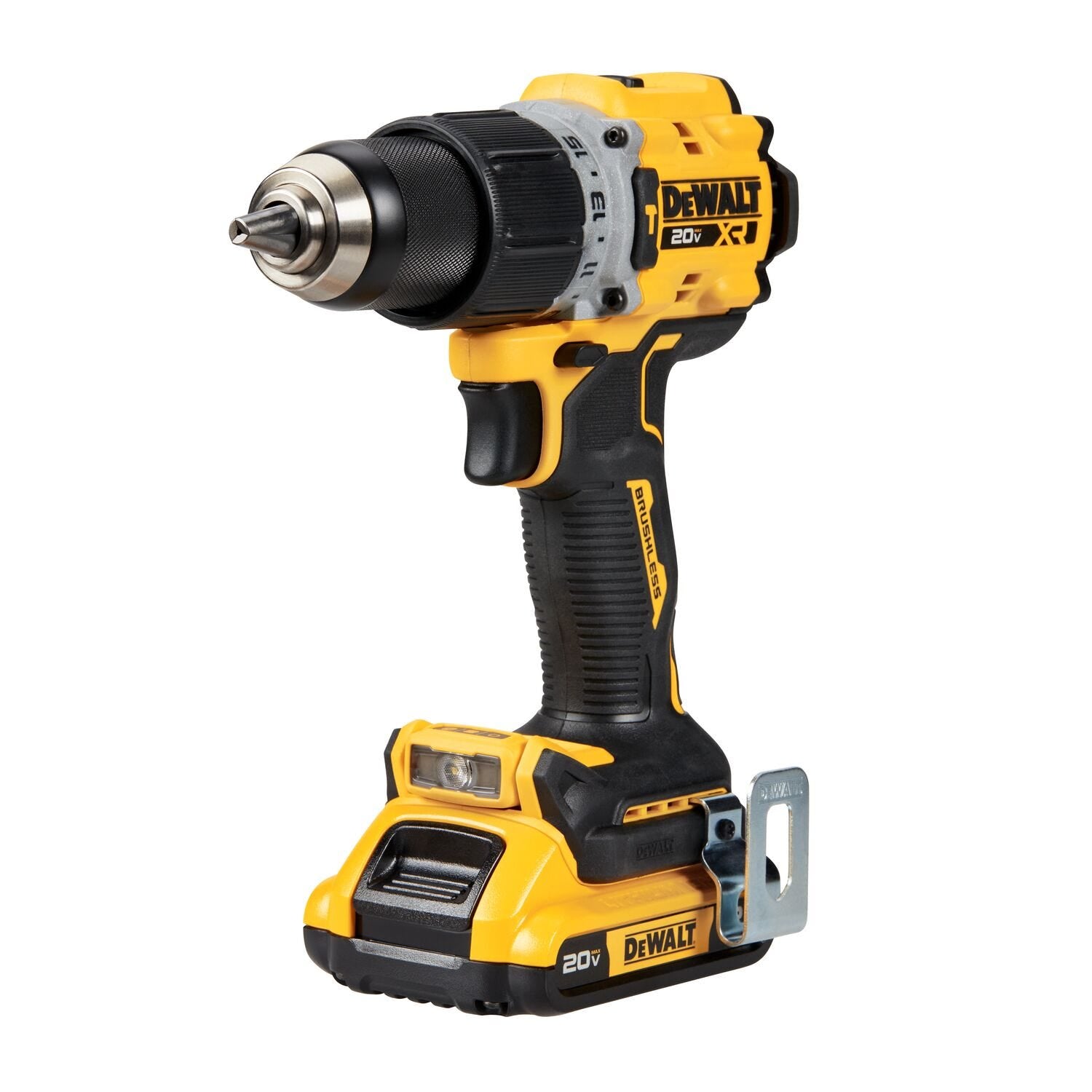 DeWalt DCD805D2 20V MAX* XR Brushless 1/2 in. Hammer Drill/Driver 2.0Ah Kit