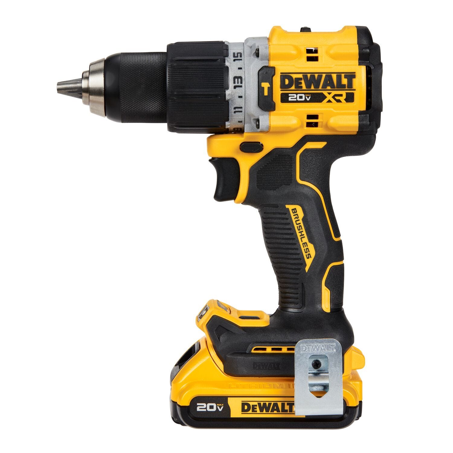 DeWalt DCD805D2 20V MAX* XR Brushless 1/2 in. Hammer Drill/Driver 2.0Ah Kit