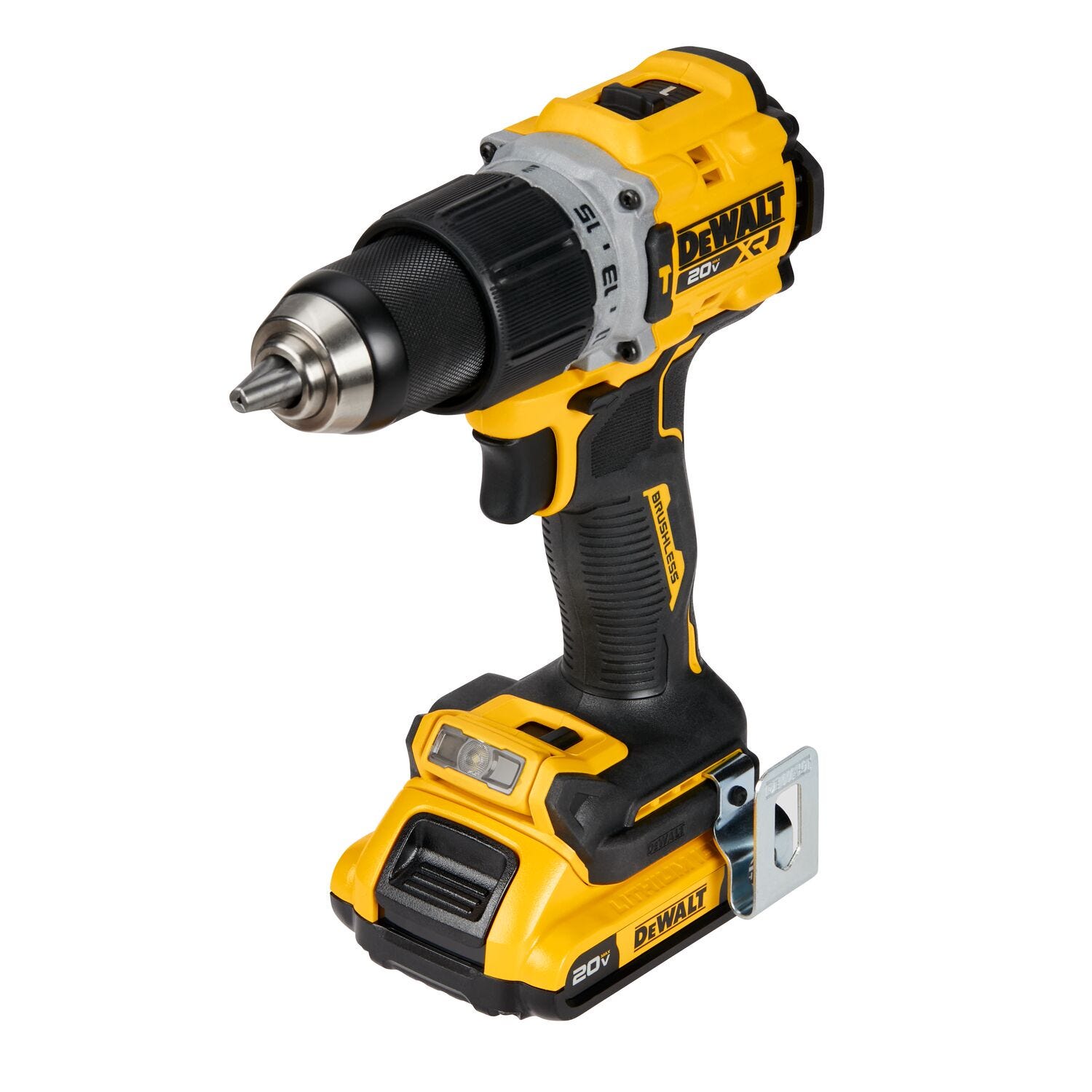 DeWalt DCD805D2 20V MAX* XR Brushless 1/2 in. Hammer Drill/Driver 2.0Ah Kit