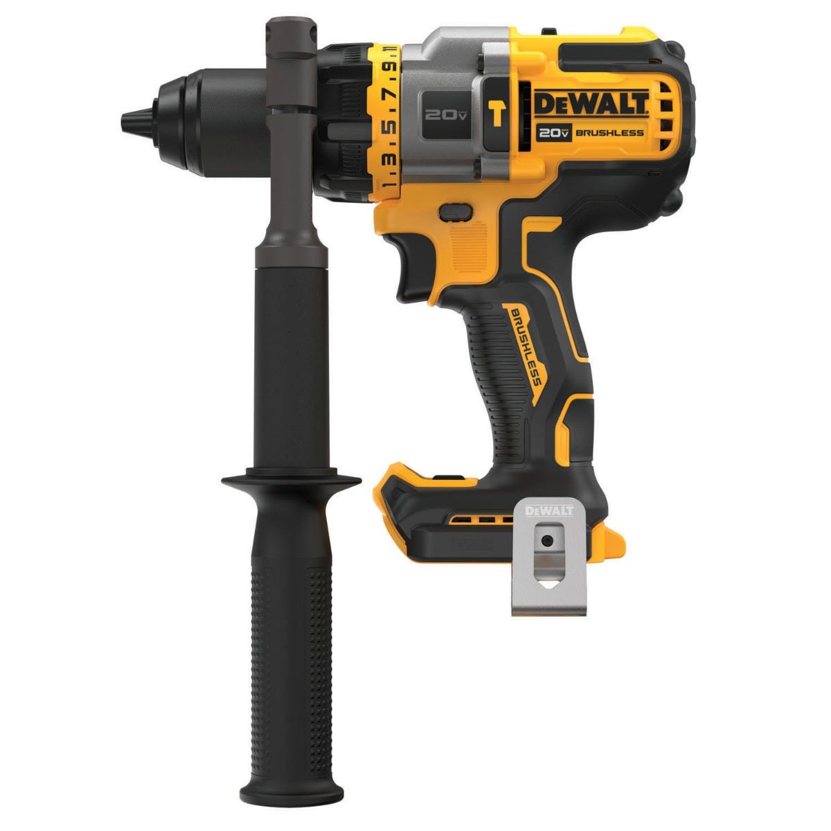 DEWALT DCD999B 20V MAX FLEXVOLT Advantage 3-Speed Hammer Drill, Tool Only