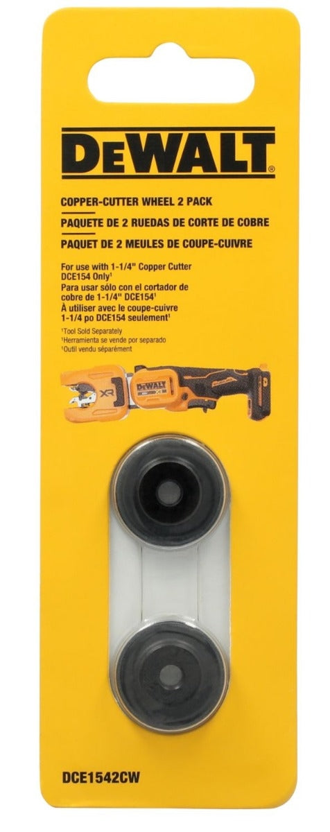 DeWALT DCE1542CW Replacement 1-1/4 in. Copper Tubing Cutter Wheels