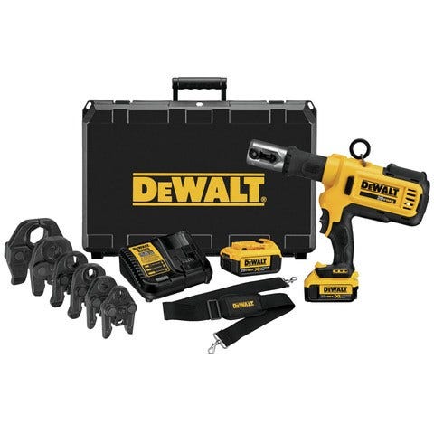 Dewalt DCE200M2K 20V MAX Cordless Press Tool 4.0Ah Kit w/ Jaw Set