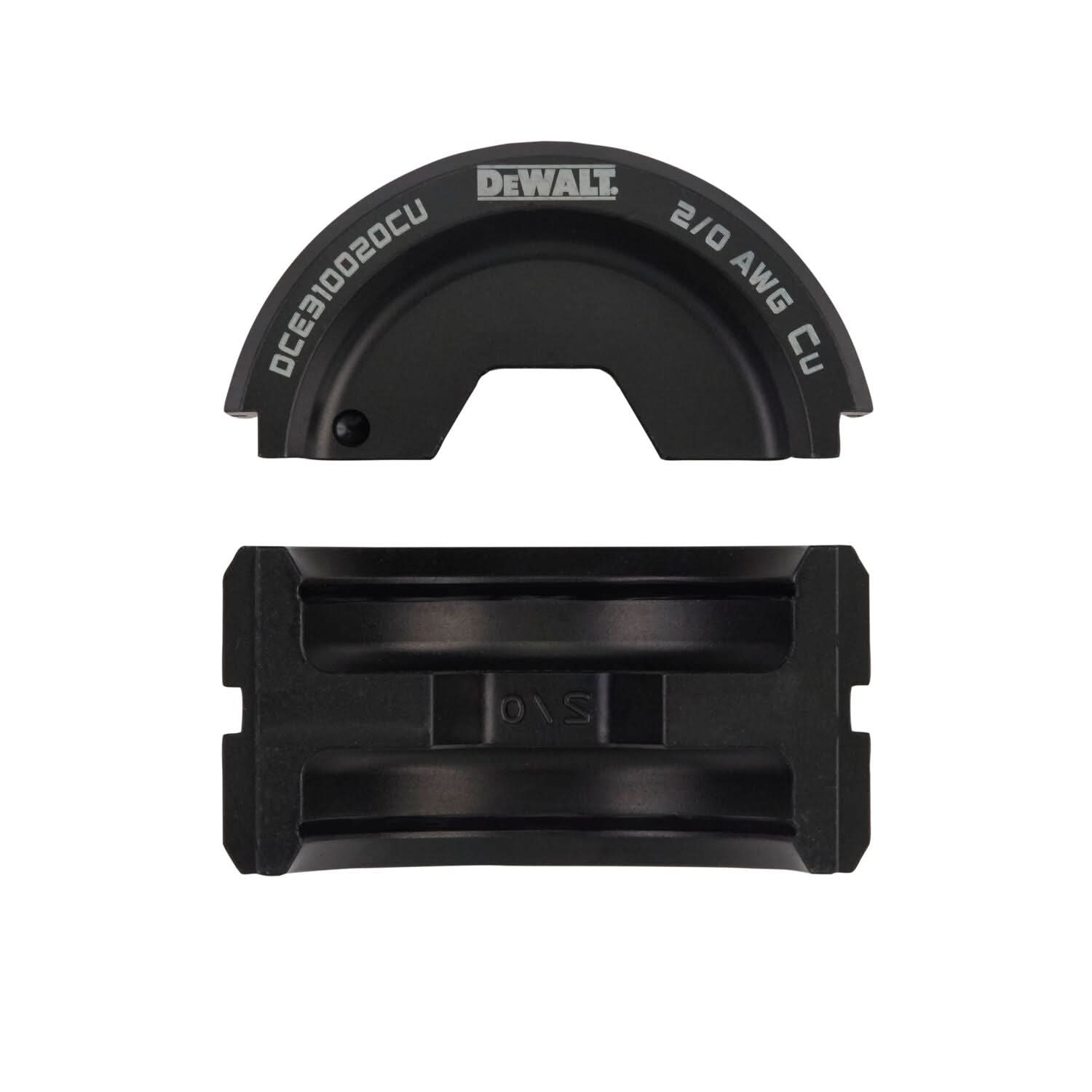 DeWalt DCE310020CU 2/0 Copper U-Die Set