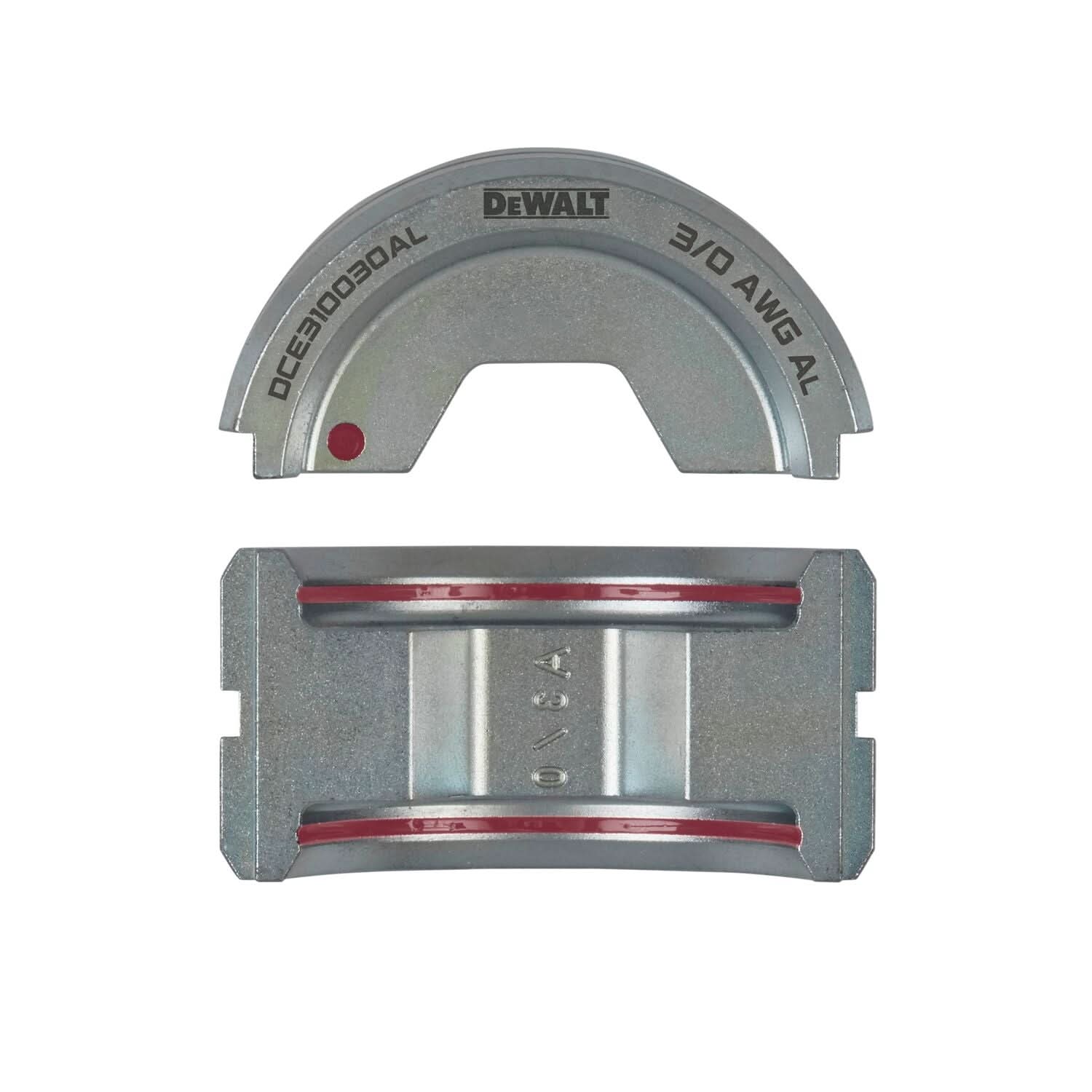 DeWalt DCE310030AL 3/0 Aluminum U-Die Set