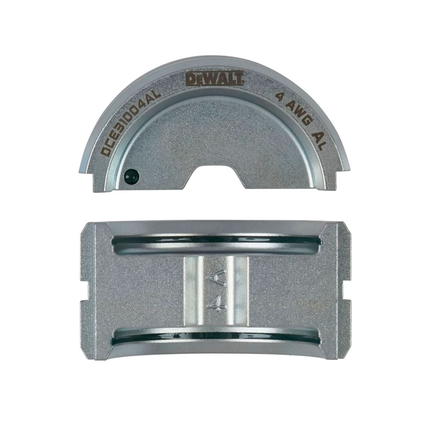 DeWalt DCE31004AL #4 Aluminum U-Die Set