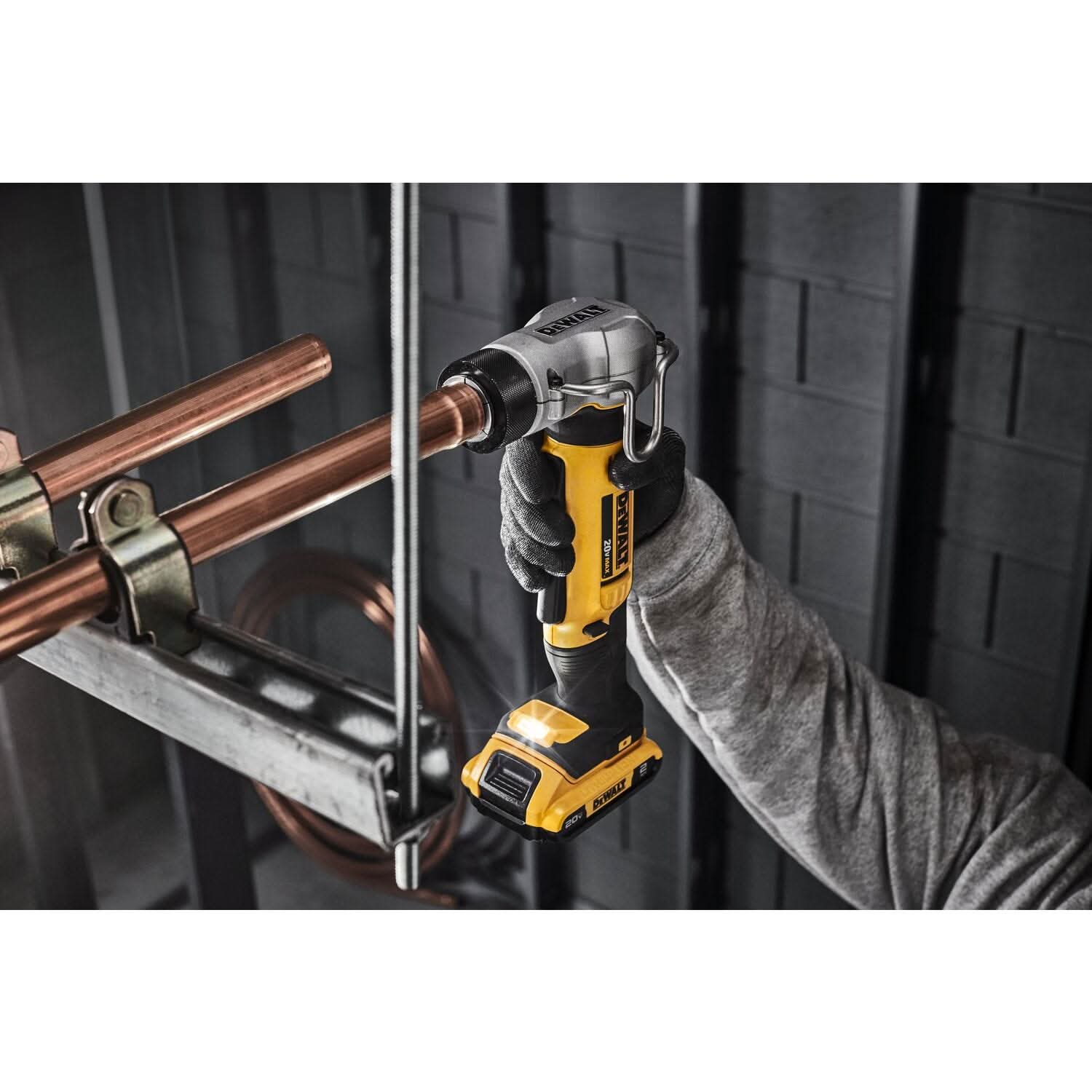DeWalt DCE450D1 20V MAX* Copper Swage Tool Kit