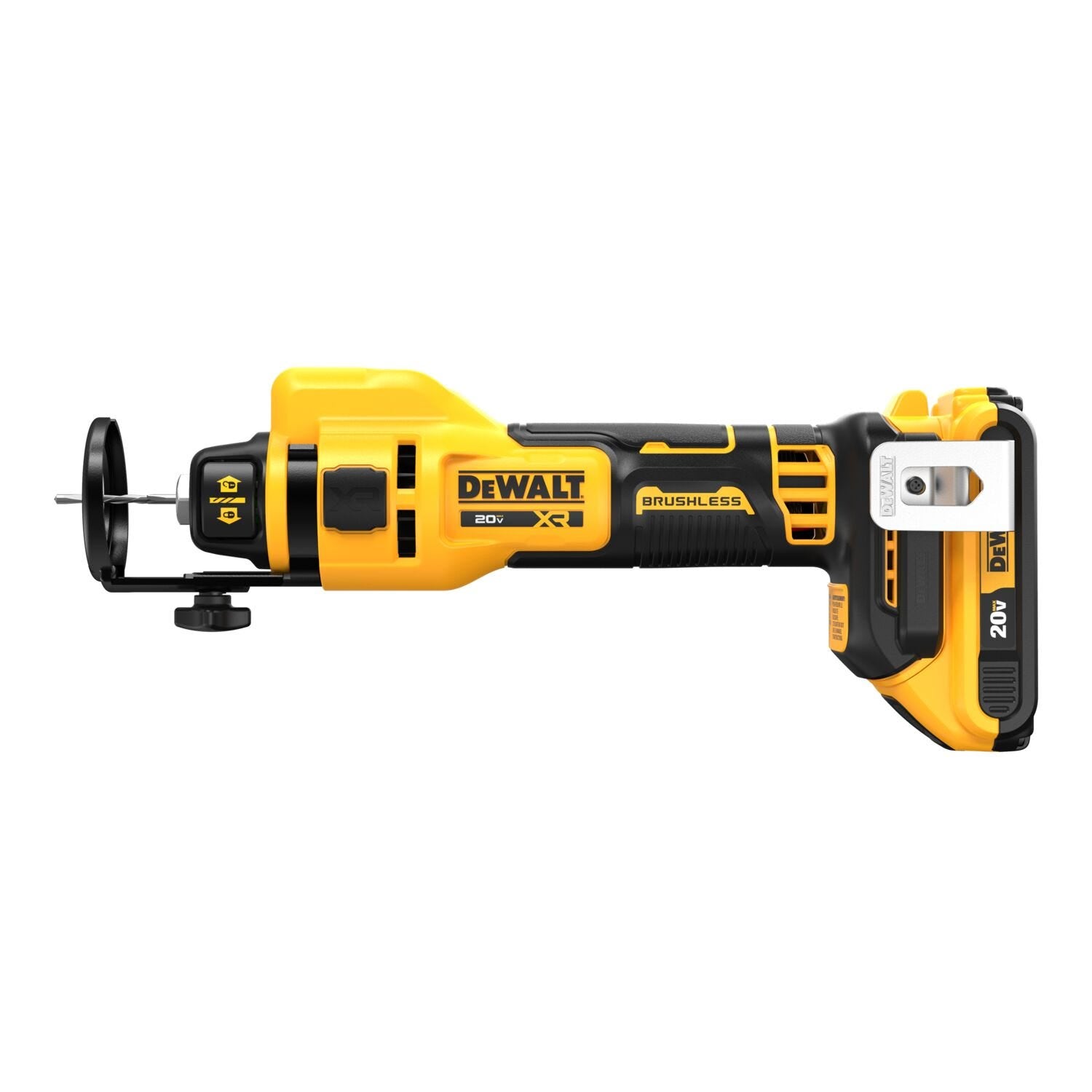 DeWalt DCE555D2 20V MAX XR Brushless Drywall Cut-Out Tool 2.0Ah Kit