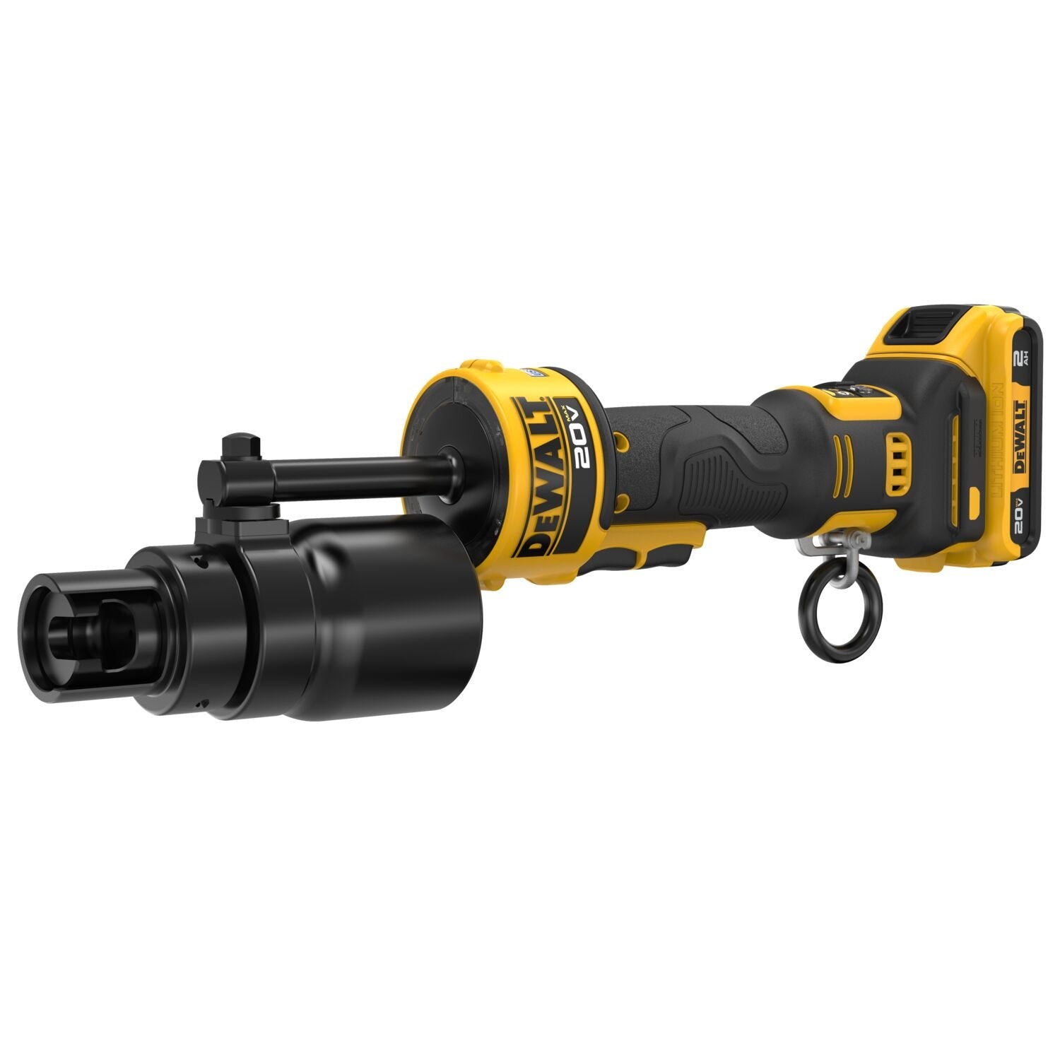 DeWalt DCE600D1K2 20V MAX* Hydraulic Knockout Tool 2.0Ah Kit w/ 1/2'' - 2'' Punch and Die Set