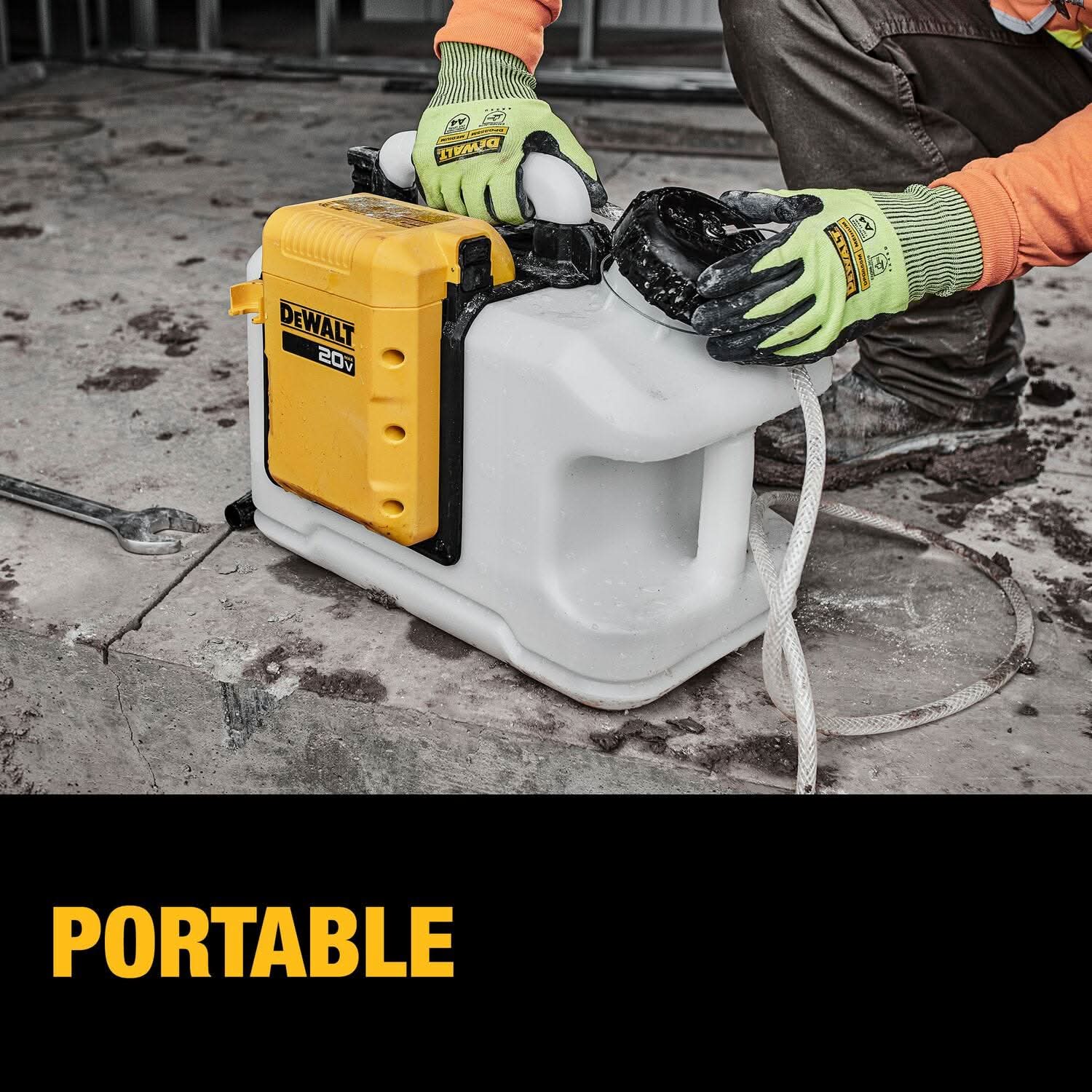 DeWalt DCE6820B 20V MAX Powered Water Tank, Tool Only – Tool Nut DeWalt DCE6820B 20V MAX Powered Water Tank, Tool Only – Tool Nut