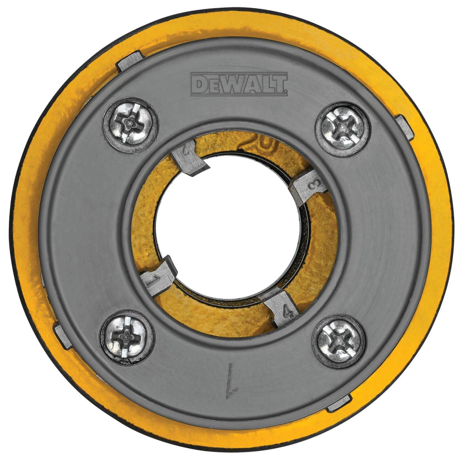 DeWalt DCE700100 Pipe Threading Die Head w/ Dies