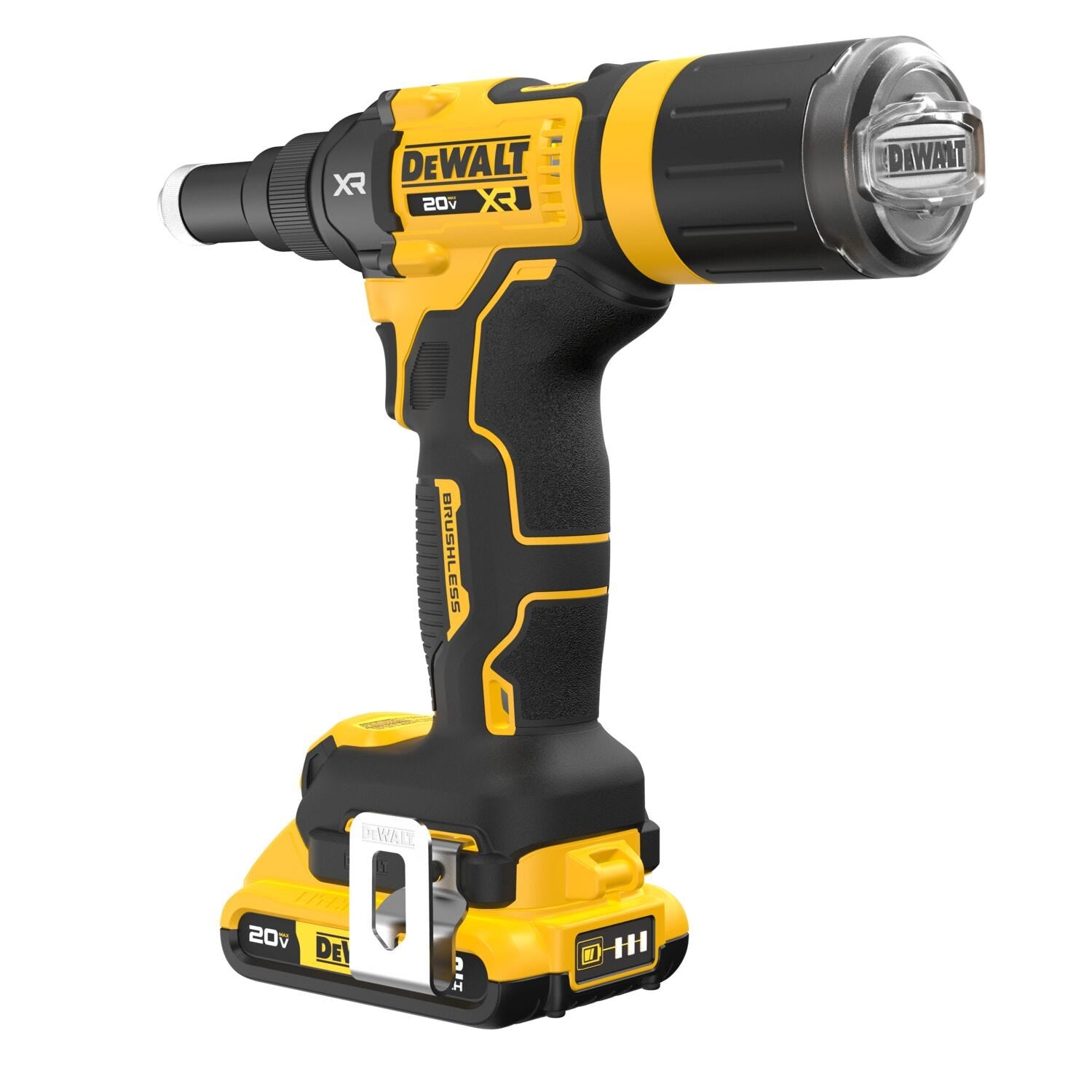 DeWalt DCF403D1 20V MAX XR Brushless 3/16 in. Rivet Tool 2.0Ah Kit