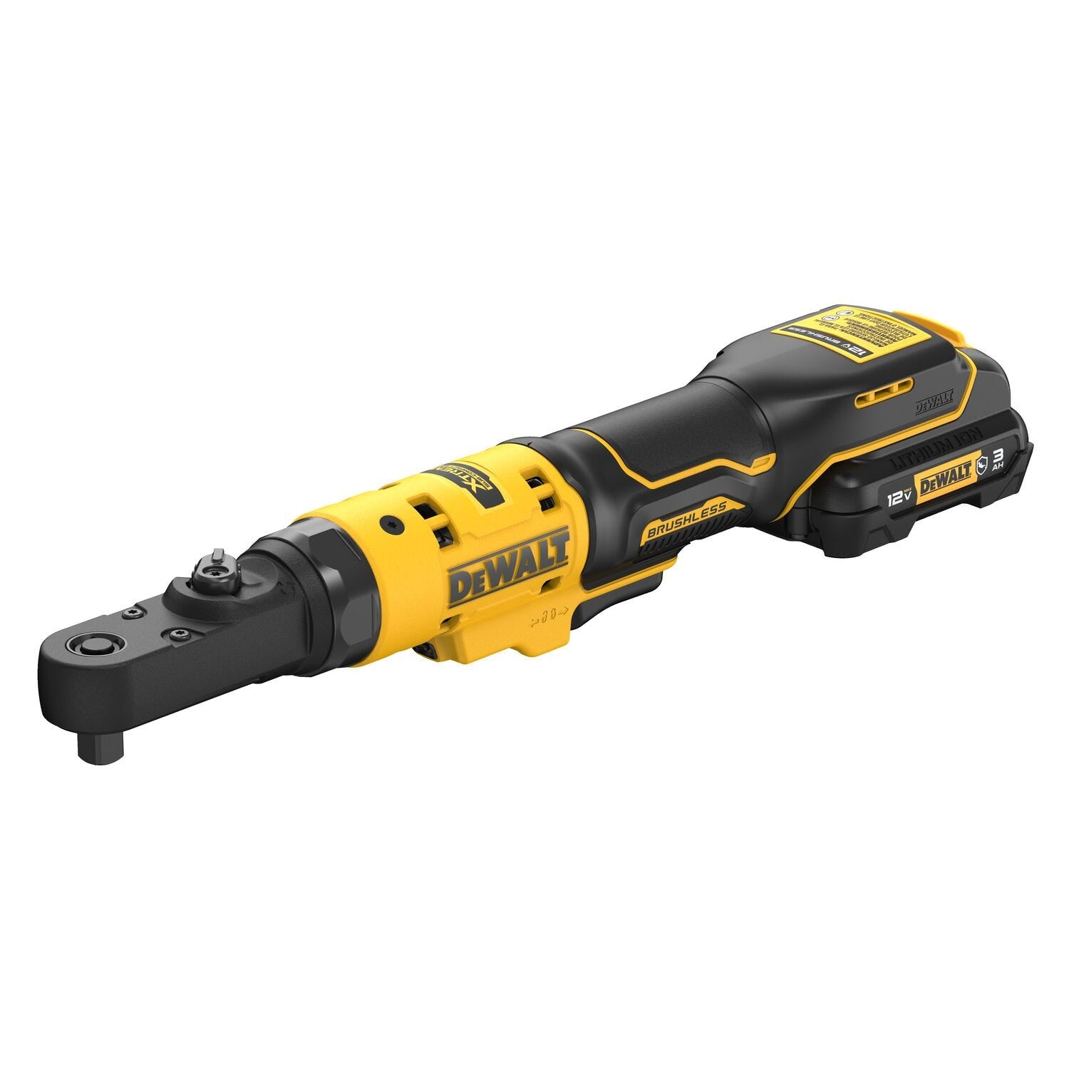 DeWalt DCF500GG1 XTREME 12V MAX Brushless 3/8 in. & 1/4 in. Sealed Head Ratchet 3.0Ah Kit