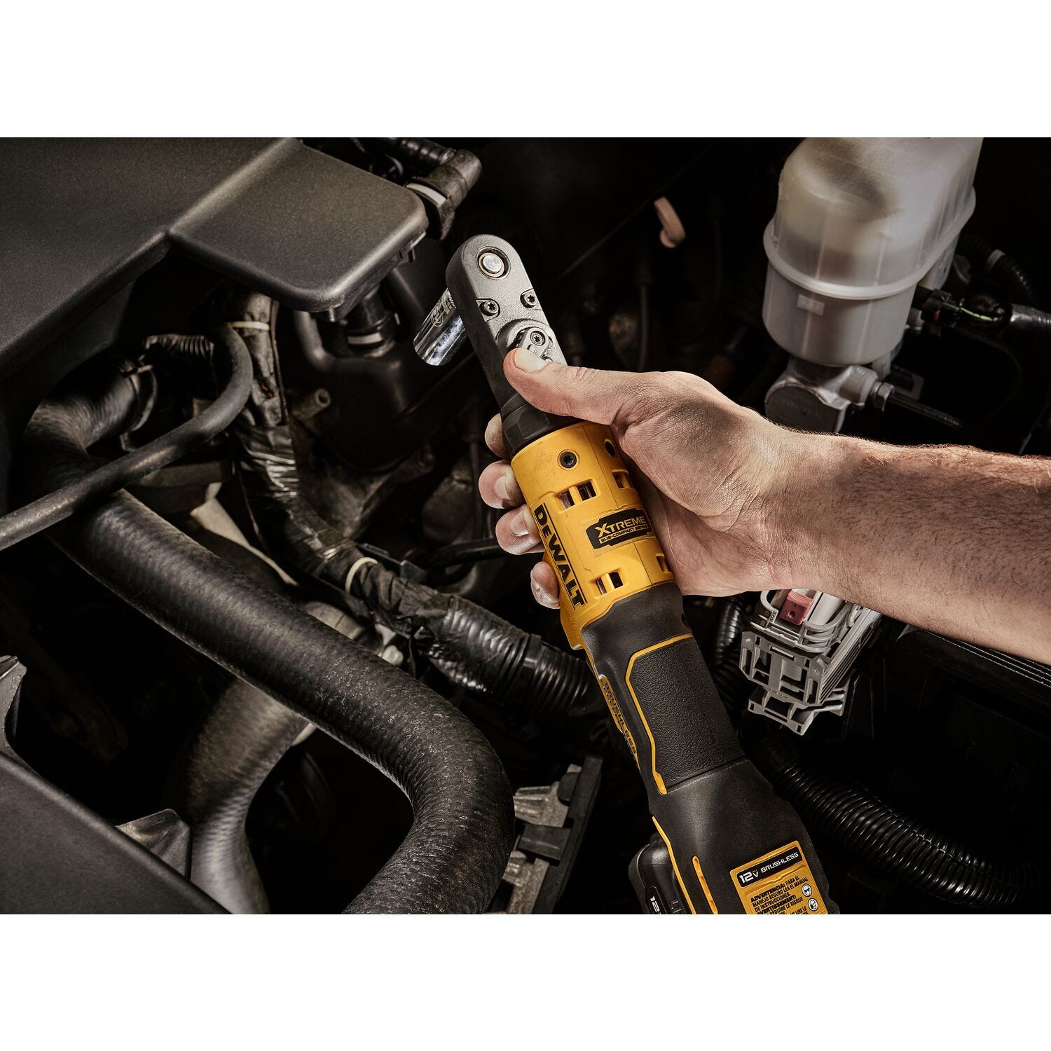 DeWalt DCF500GG1 XTREME 12V MAX Brushless 3/8 in. & 1/4 in. Sealed Head Ratchet 3.0Ah Kit