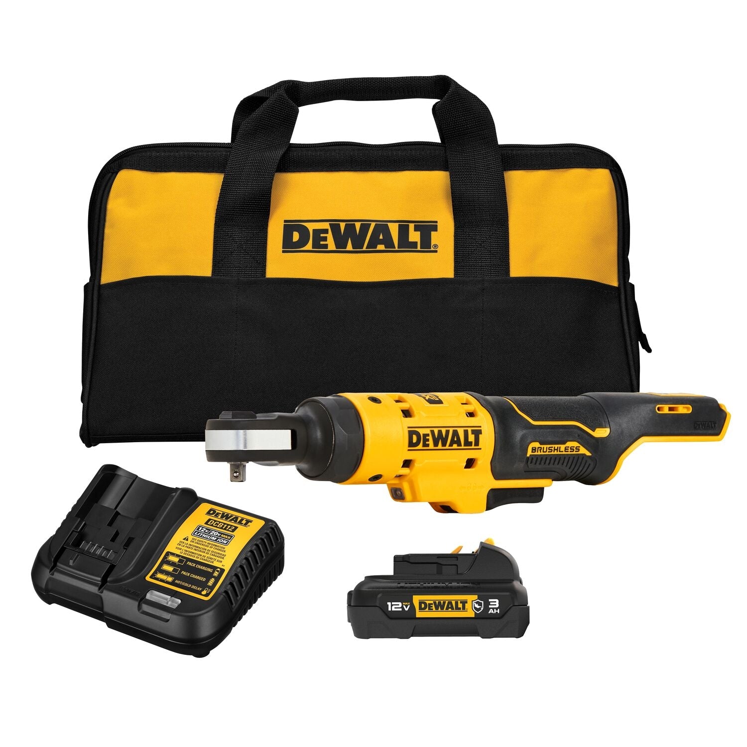 DEWALT DCF504GG1 XTREME 12V MAX* Brushless 1/4 in. Ratchet Kit